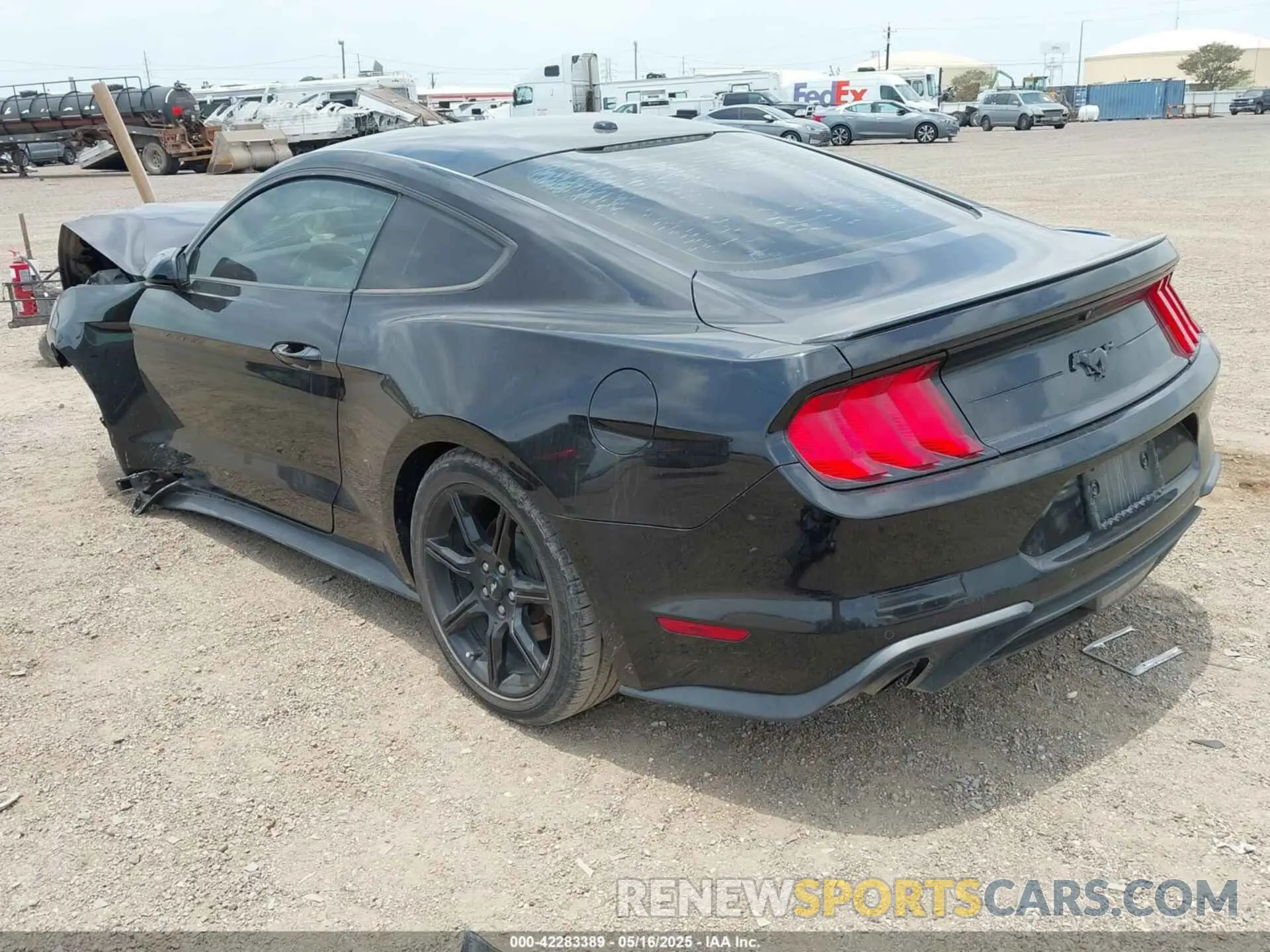 3 Фотография поврежденного автомобиля 1FA6P8THXK5125833 FORD MUSTANG 2019