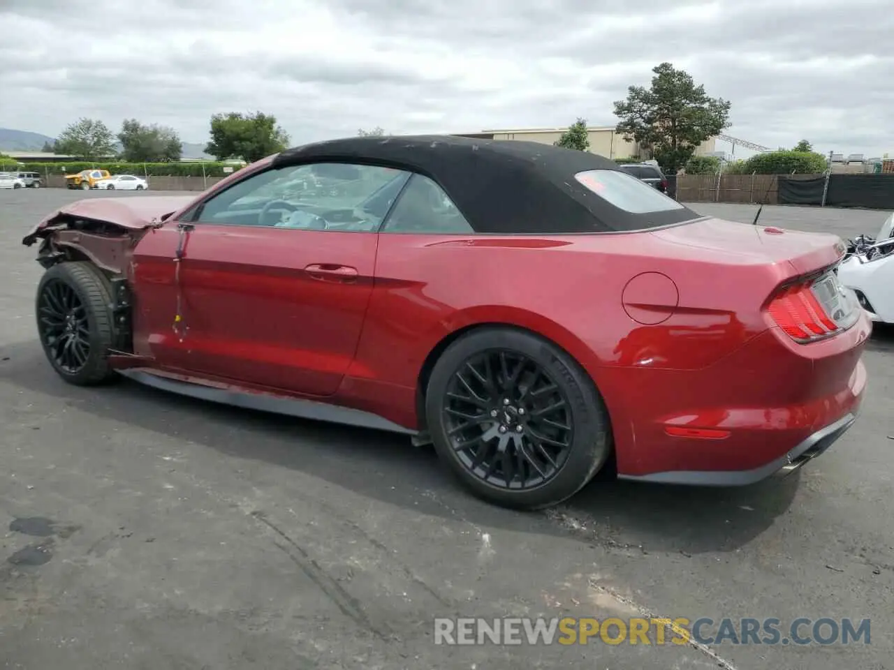2 Photograph of a damaged car 1FATP8FF4K5193350 FORD MUSTANG 2019