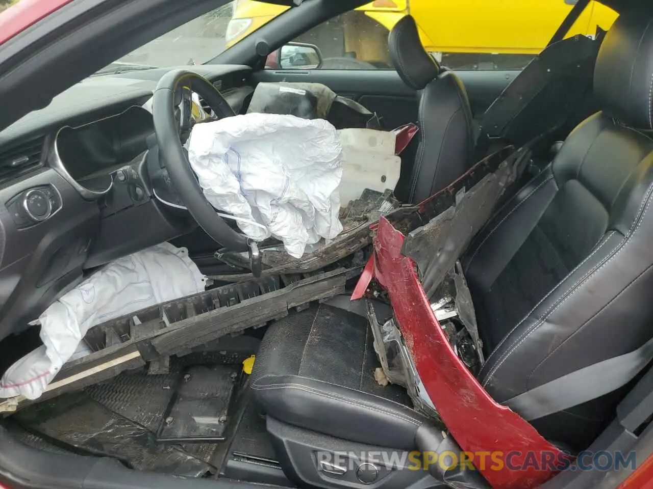7 Photograph of a damaged car 1FATP8FF4K5193350 FORD MUSTANG 2019