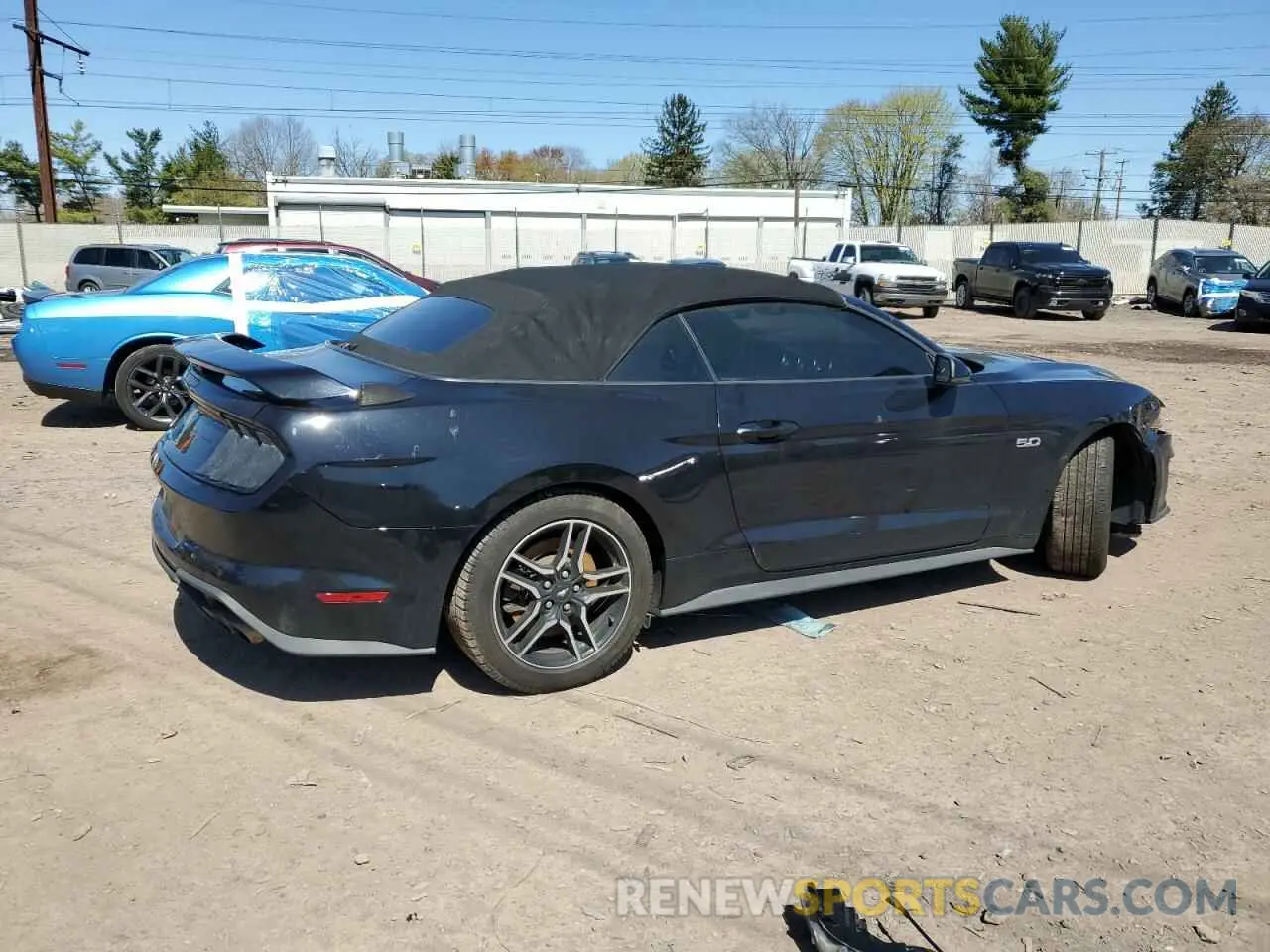 3 Photograph of a damaged car 1FATP8FF7K5179636 FORD MUSTANG 2019
