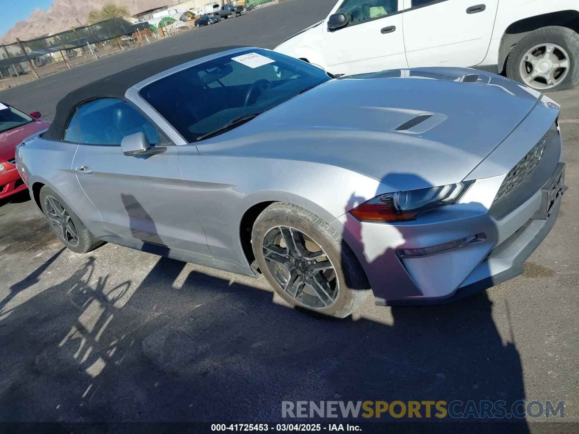1 Photograph of a damaged car 1FATP8UH0K5148555 FORD MUSTANG 2019