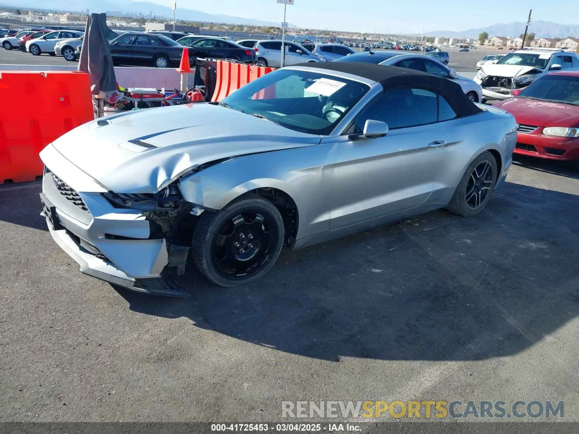 2 Photograph of a damaged car 1FATP8UH0K5148555 FORD MUSTANG 2019