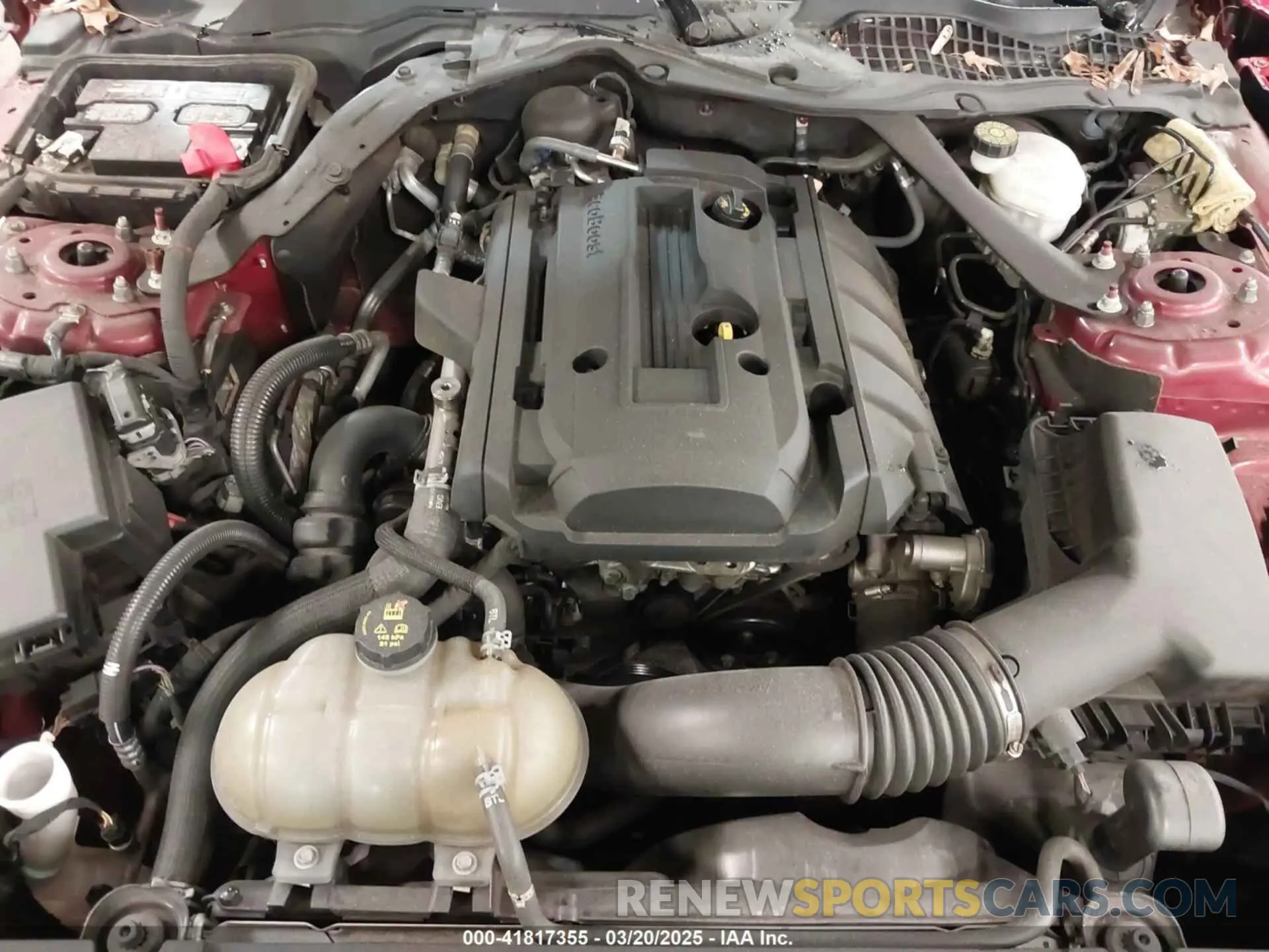 10 Photograph of a damaged car 1FATP8UH2K5205502 FORD MUSTANG 2019
