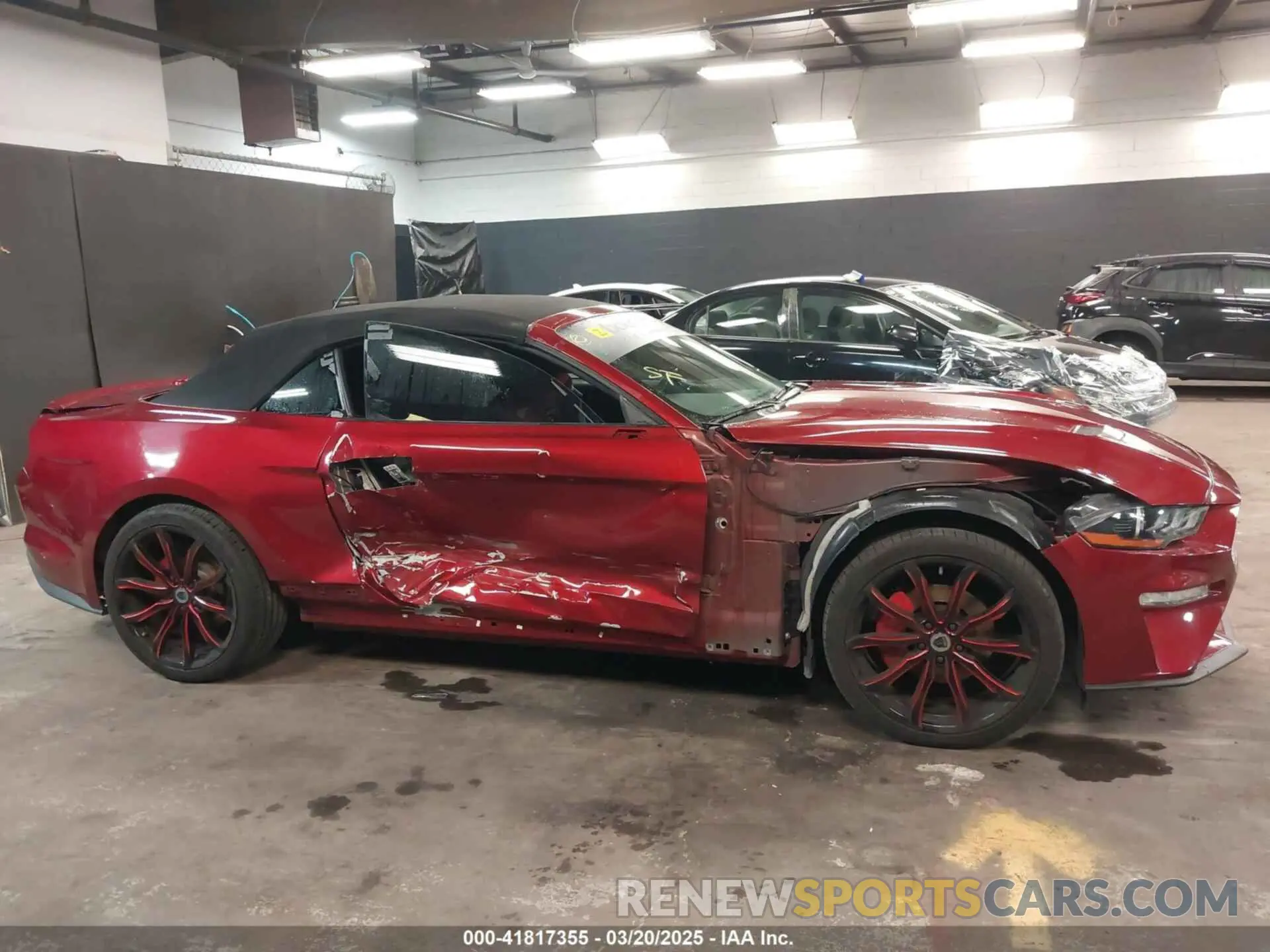 14 Photograph of a damaged car 1FATP8UH2K5205502 FORD MUSTANG 2019