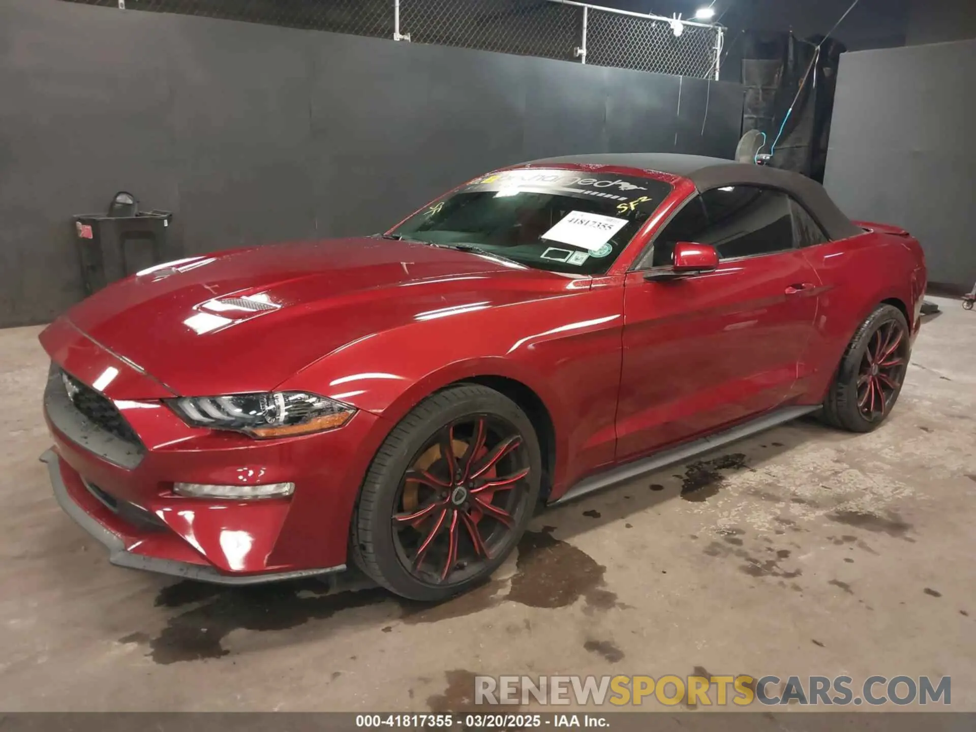 2 Photograph of a damaged car 1FATP8UH2K5205502 FORD MUSTANG 2019