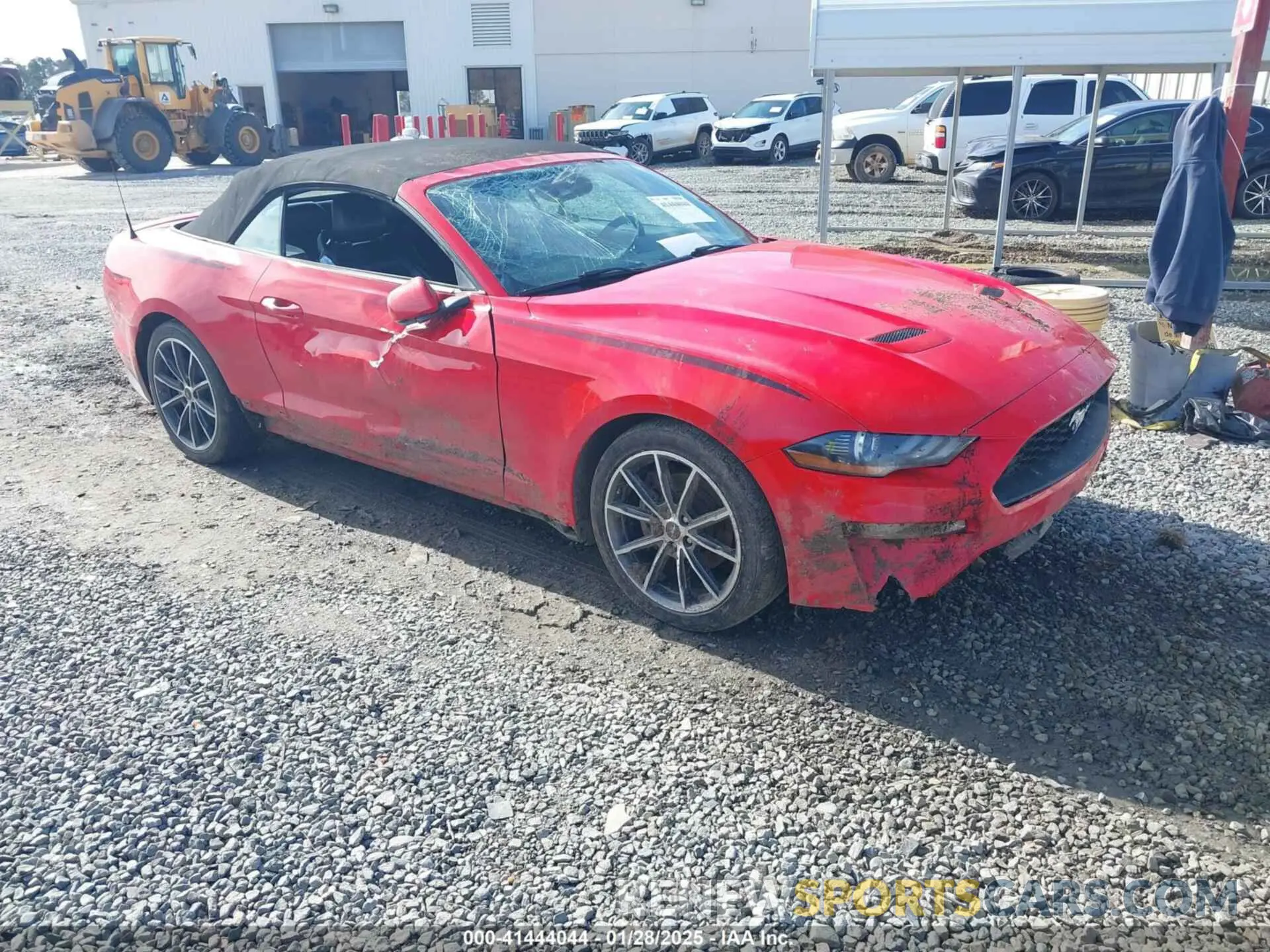 1 Photograph of a damaged car 1FATP8UH3K5159551 FORD MUSTANG 2019