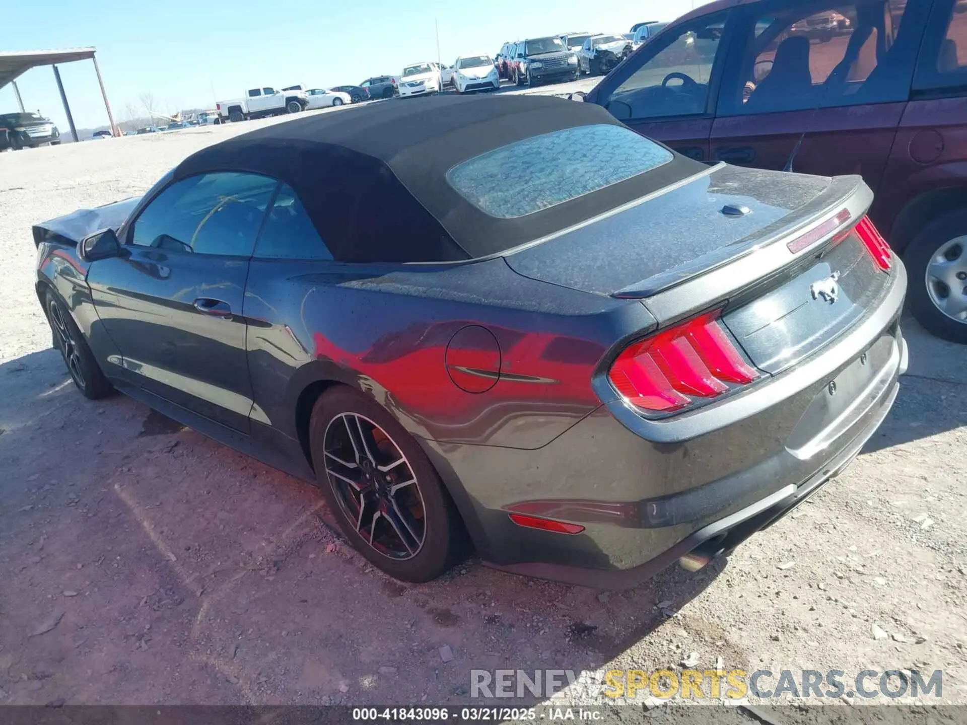 3 Photograph of a damaged car 1FATP8UH8K5151266 FORD MUSTANG 2019