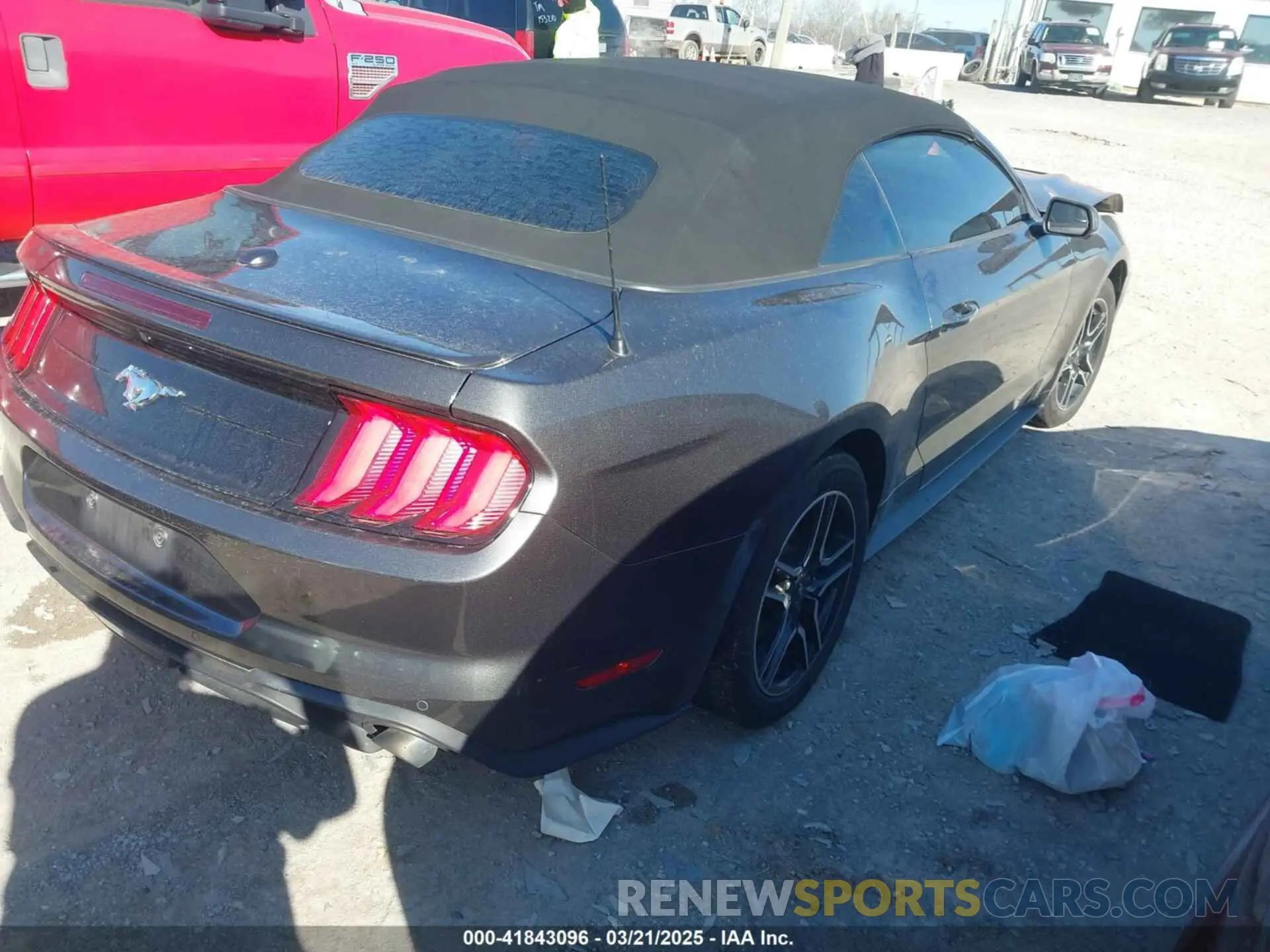 4 Photograph of a damaged car 1FATP8UH8K5151266 FORD MUSTANG 2019