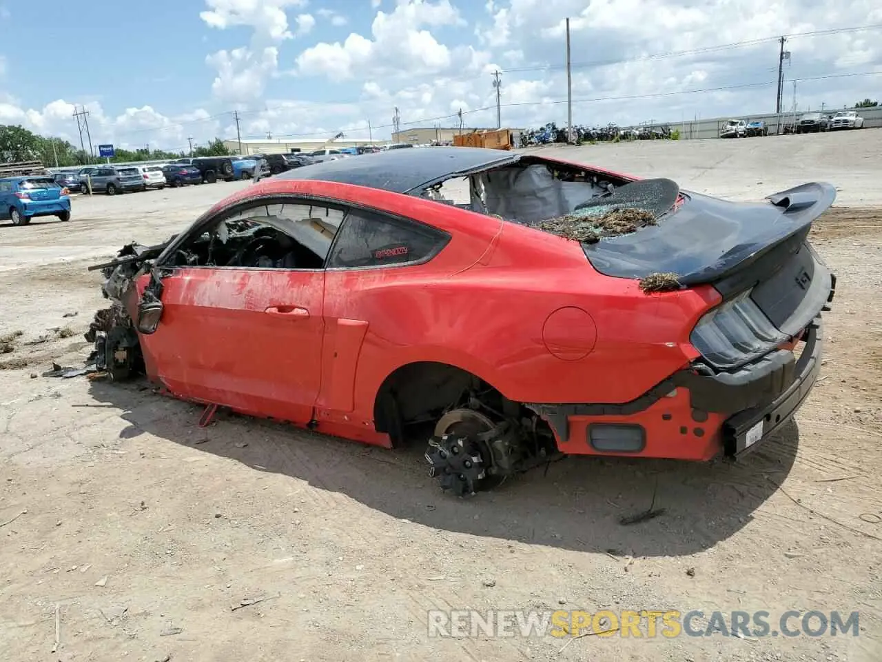 2 Photograph of a damaged car 1FA6P8CF0L5119426 FORD MUSTANG 2020