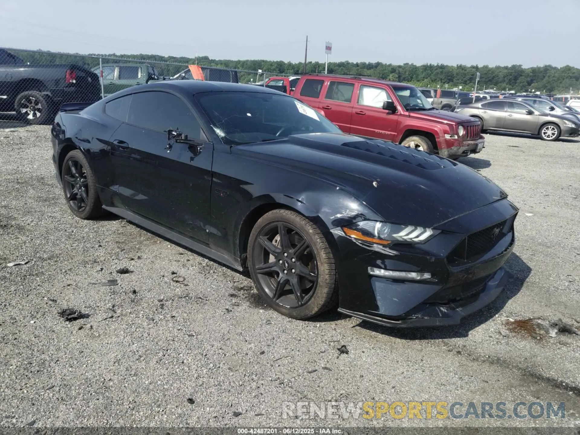 1 Photograph of a damaged car 1FA6P8CF0L5188441 FORD MUSTANG 2020