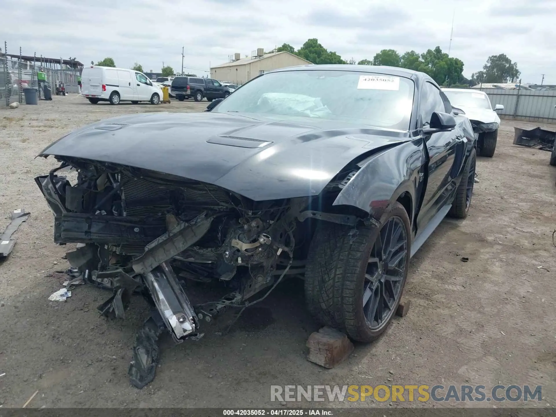 2 Фотография поврежденного автомобиля 1FA6P8CF1L5124795 FORD MUSTANG 2020