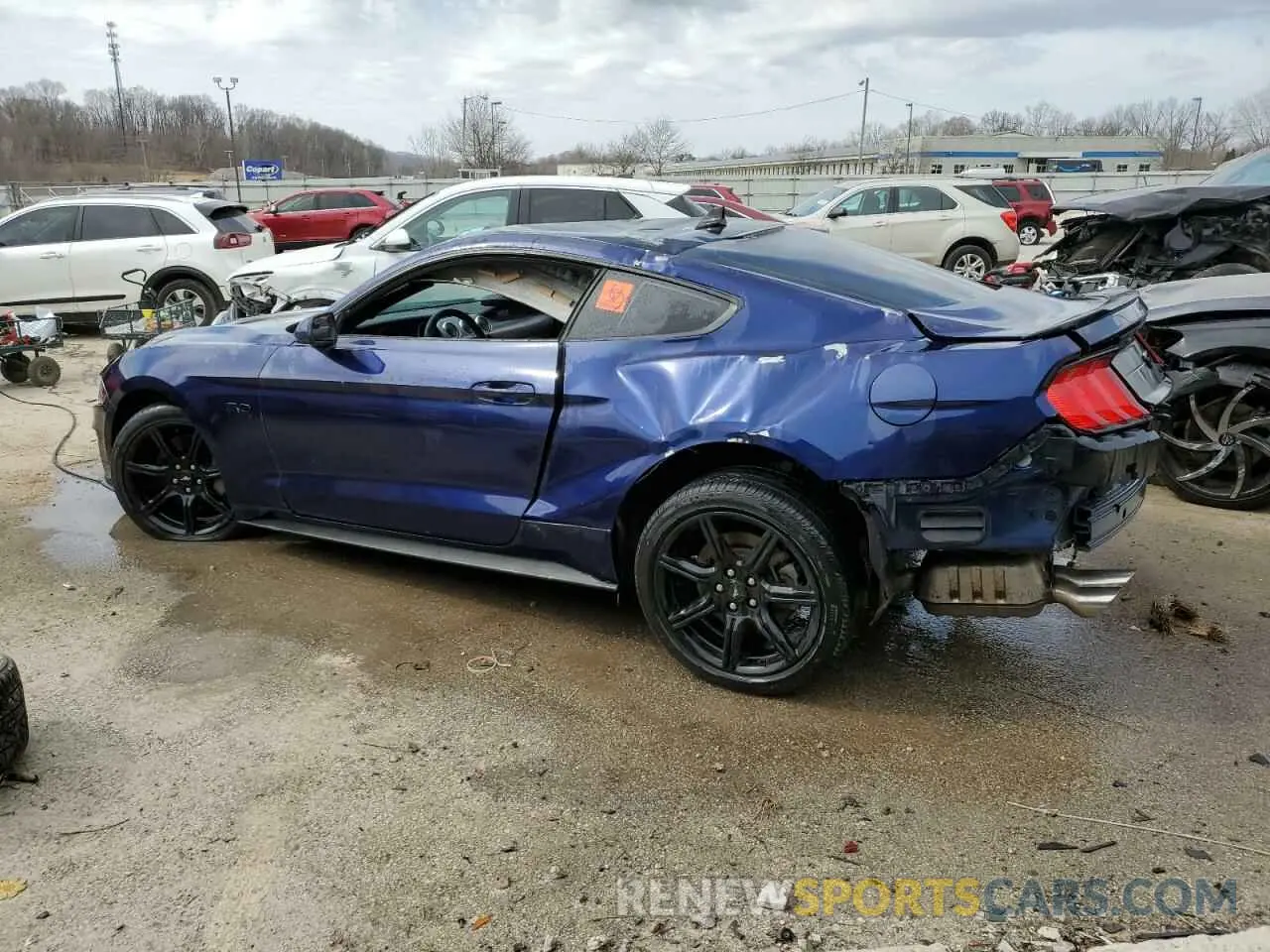 2 Фотография поврежденного автомобиля 1FA6P8CF3L5157524 FORD MUSTANG 2020