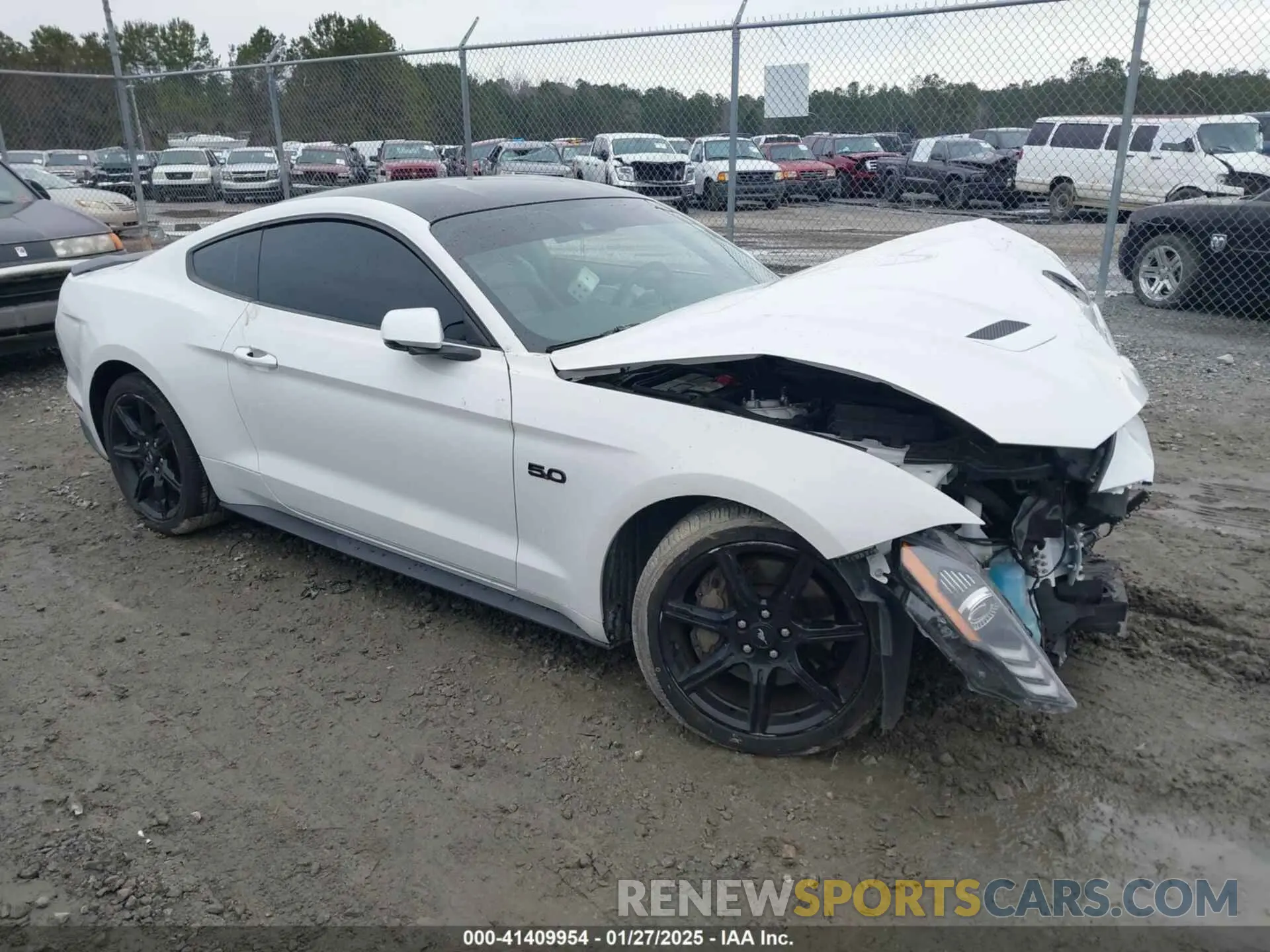 1 Фотография поврежденного автомобиля 1FA6P8CF3L5159340 FORD MUSTANG 2020