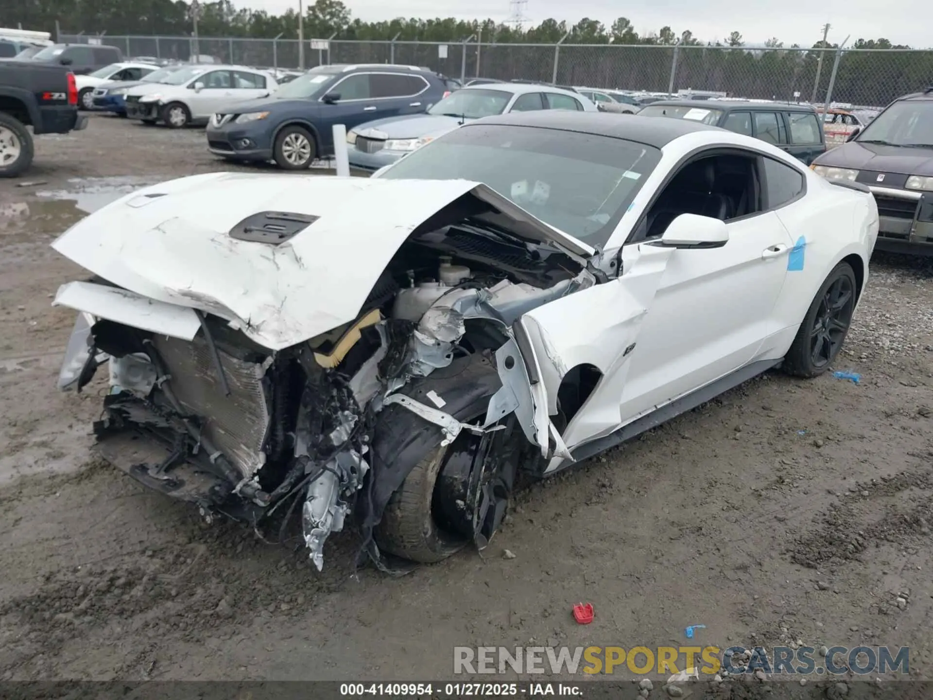2 Фотография поврежденного автомобиля 1FA6P8CF3L5159340 FORD MUSTANG 2020