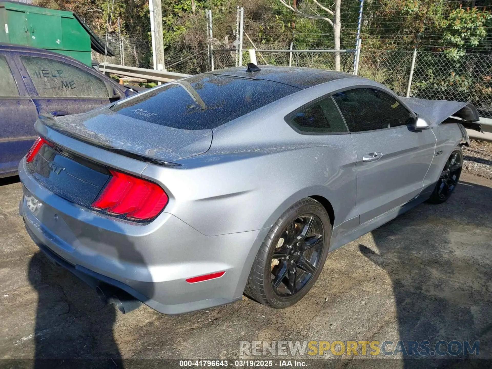 4 Photograph of a damaged car 1FA6P8CF3L5183248 FORD MUSTANG 2020
