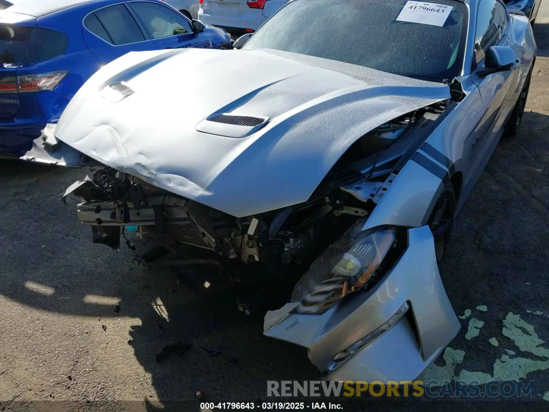 6 Photograph of a damaged car 1FA6P8CF3L5183248 FORD MUSTANG 2020