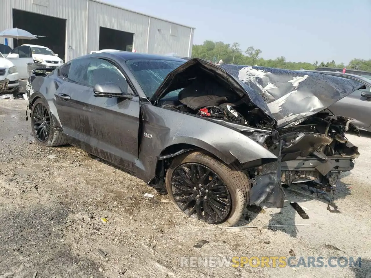 4 Фотография поврежденного автомобиля 1FA6P8CF4L5157581 FORD MUSTANG 2020