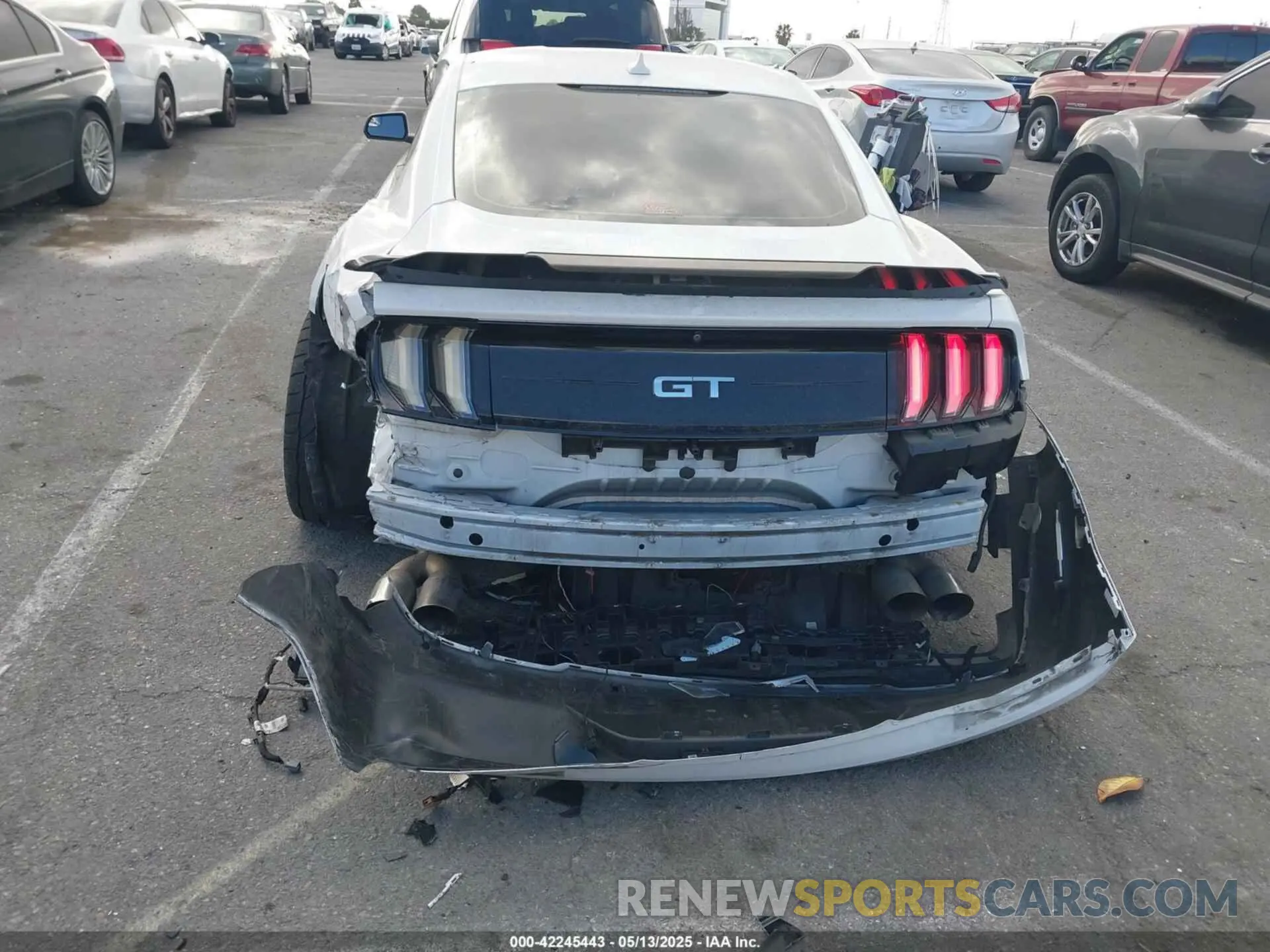 16 Photograph of a damaged car 1FA6P8CF4L5191133 FORD MUSTANG 2020