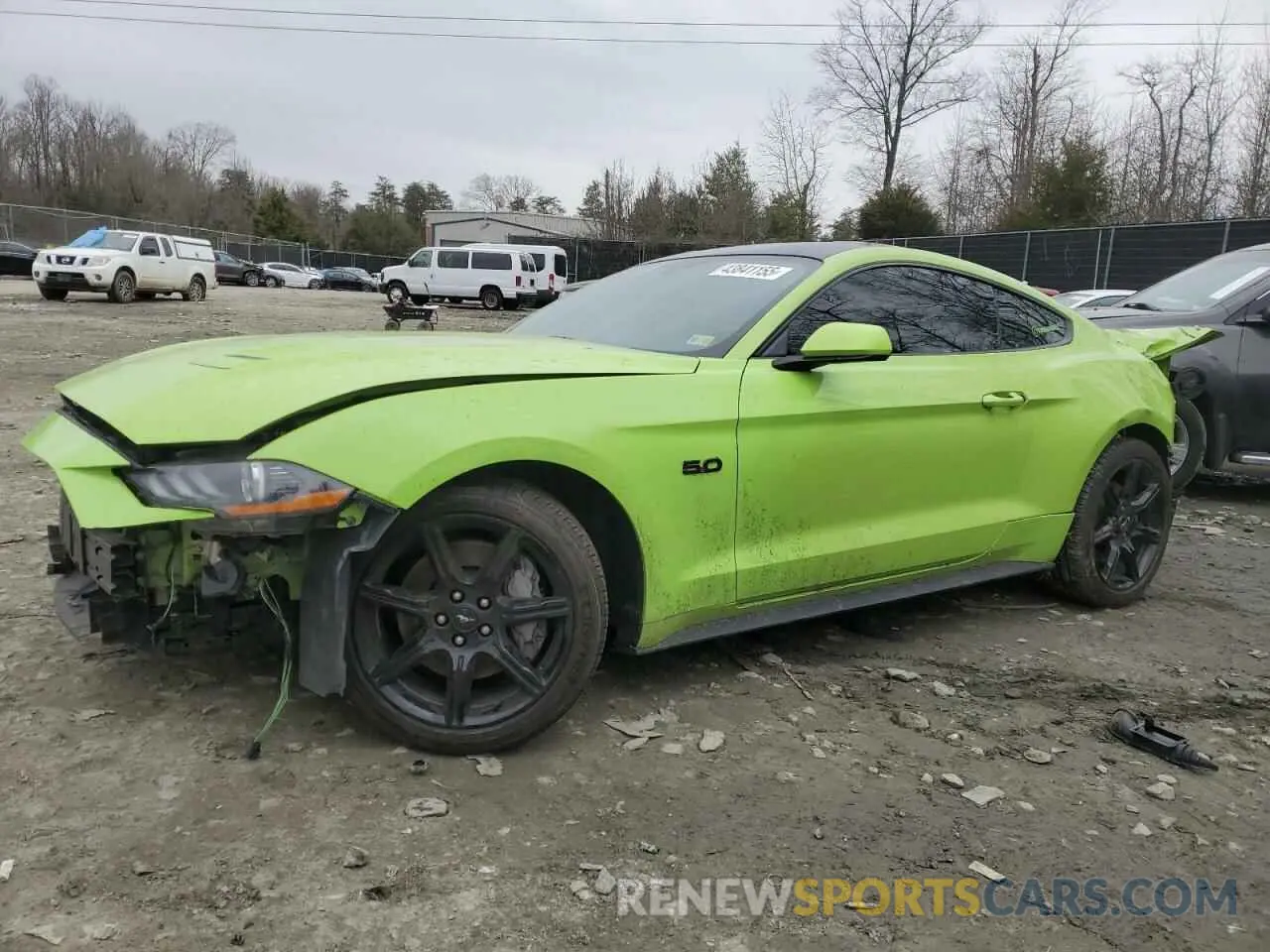 1 Фотография поврежденного автомобиля 1FA6P8CF5L5123763 FORD MUSTANG 2020