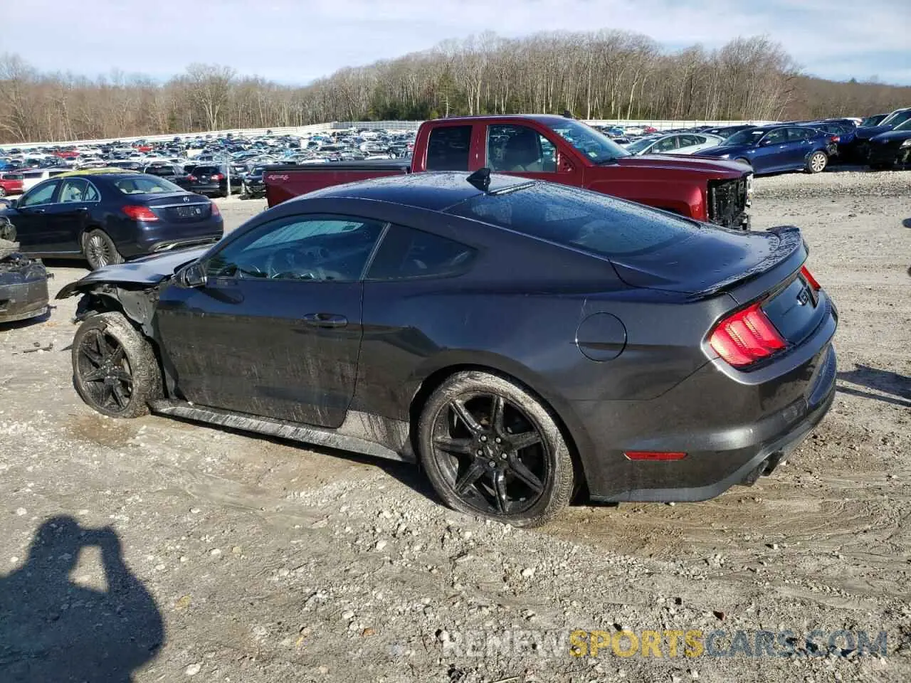 2 Фотография поврежденного автомобиля 1FA6P8CF5L5160571 FORD MUSTANG 2020
