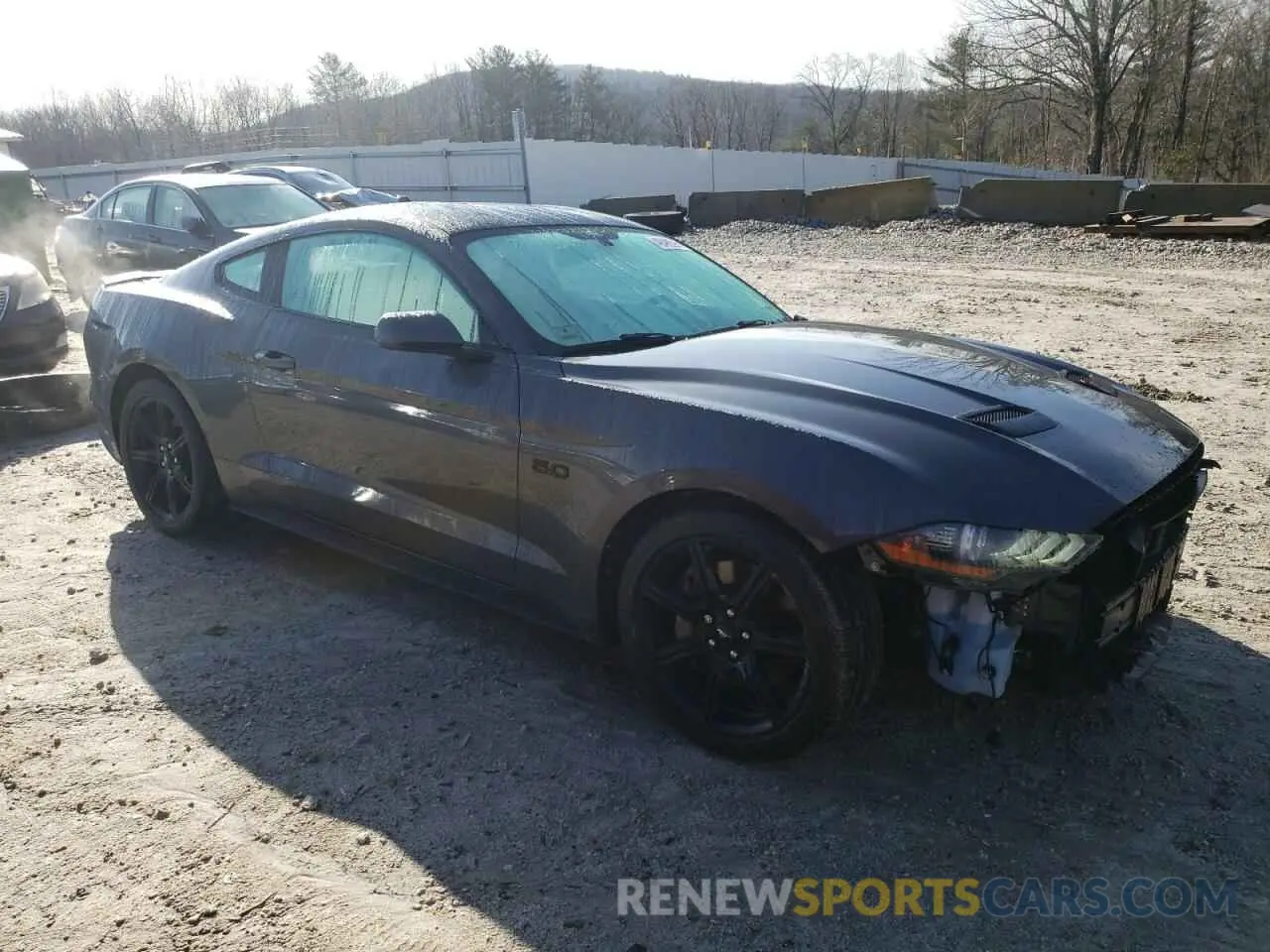 4 Фотография поврежденного автомобиля 1FA6P8CF5L5160571 FORD MUSTANG 2020