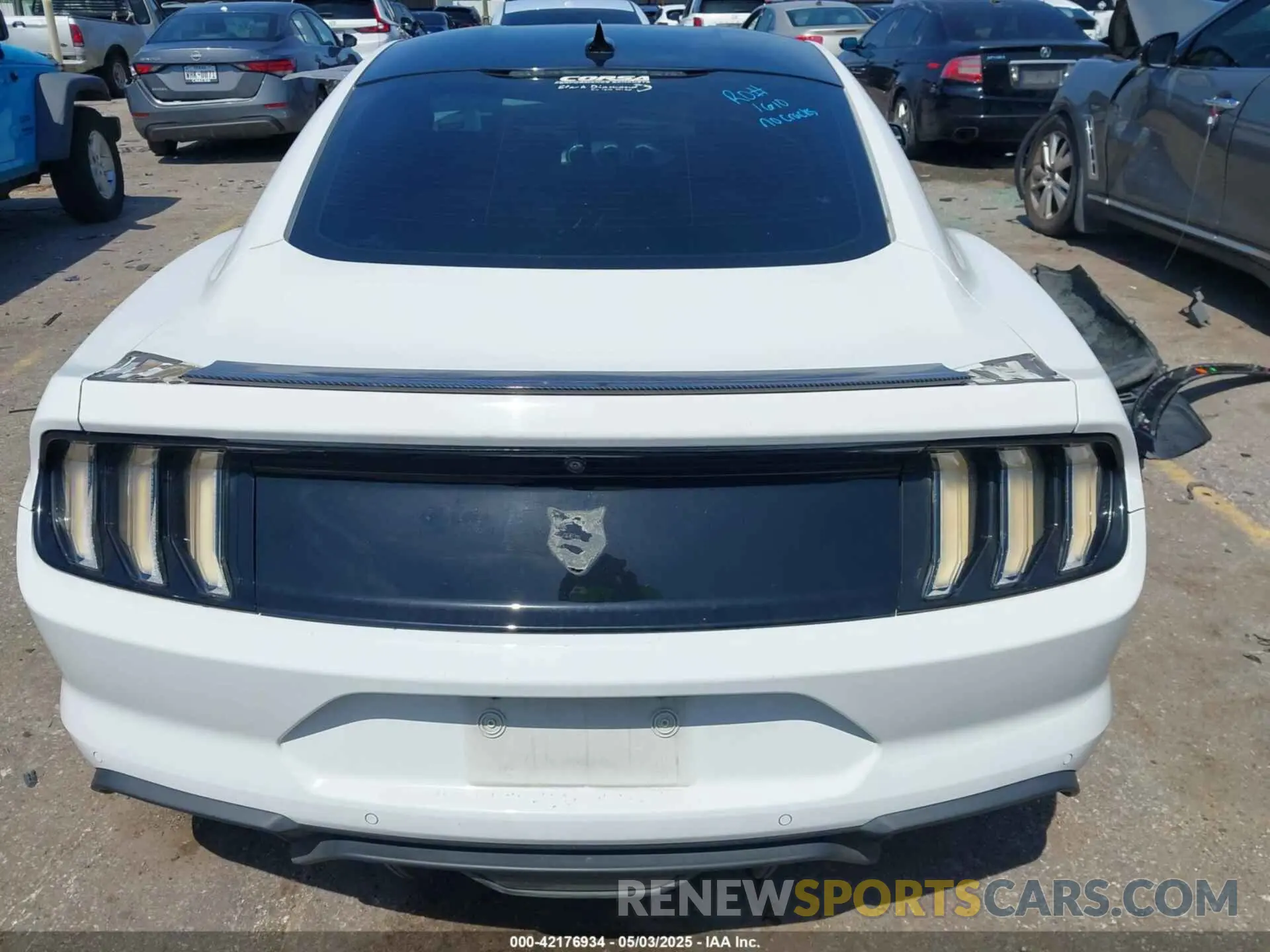 16 Photograph of a damaged car 1FA6P8CF5L5182960 FORD MUSTANG 2020