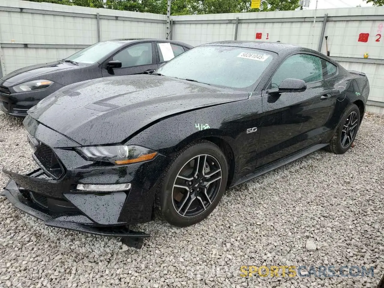 1 Photograph of a damaged car 1FA6P8CF6L5146064 FORD MUSTANG 2020