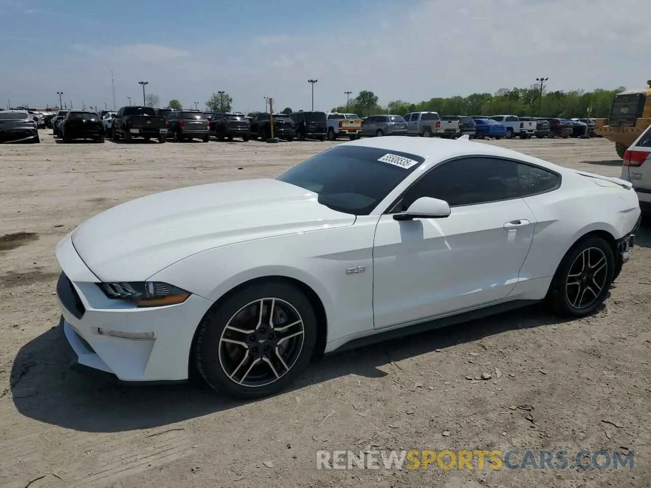 1 Фотография поврежденного автомобиля 1FA6P8CF6L5157906 FORD MUSTANG 2020