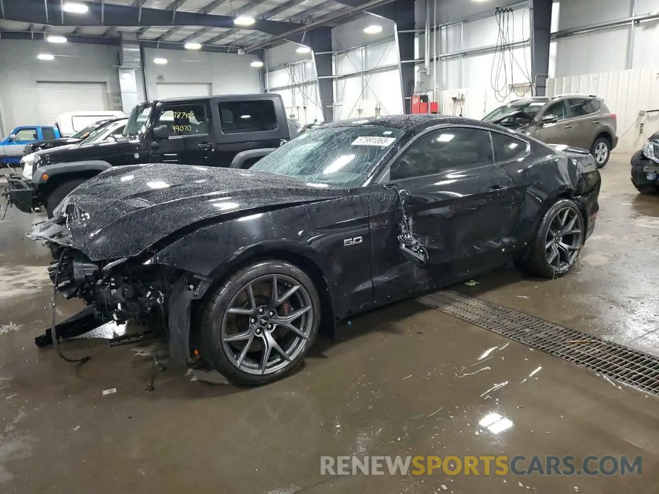 1 Photograph of a damaged car 1FA6P8CF6L5162331 FORD MUSTANG 2020