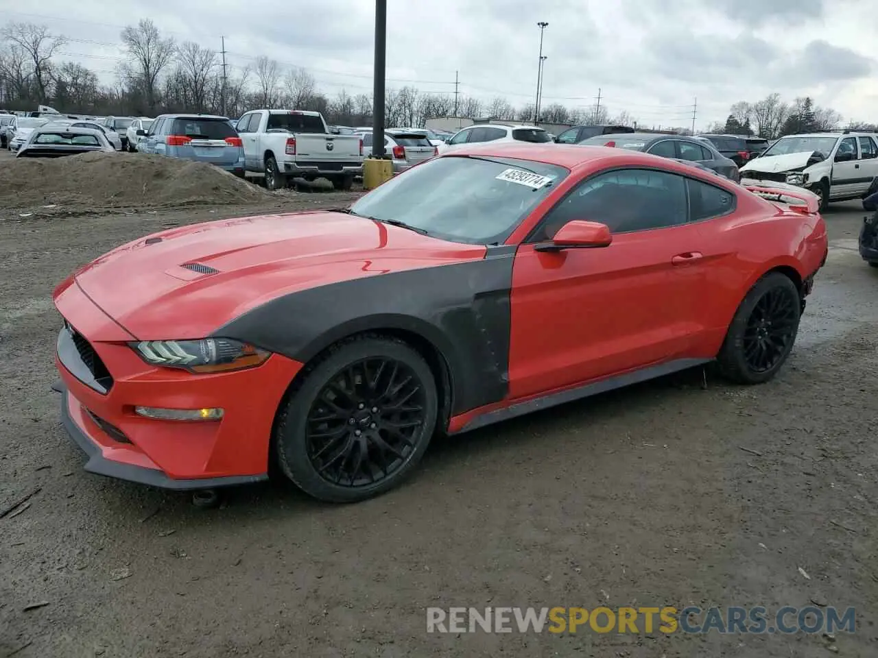 1 Фотография поврежденного автомобиля 1FA6P8CF6L5169585 FORD MUSTANG 2020