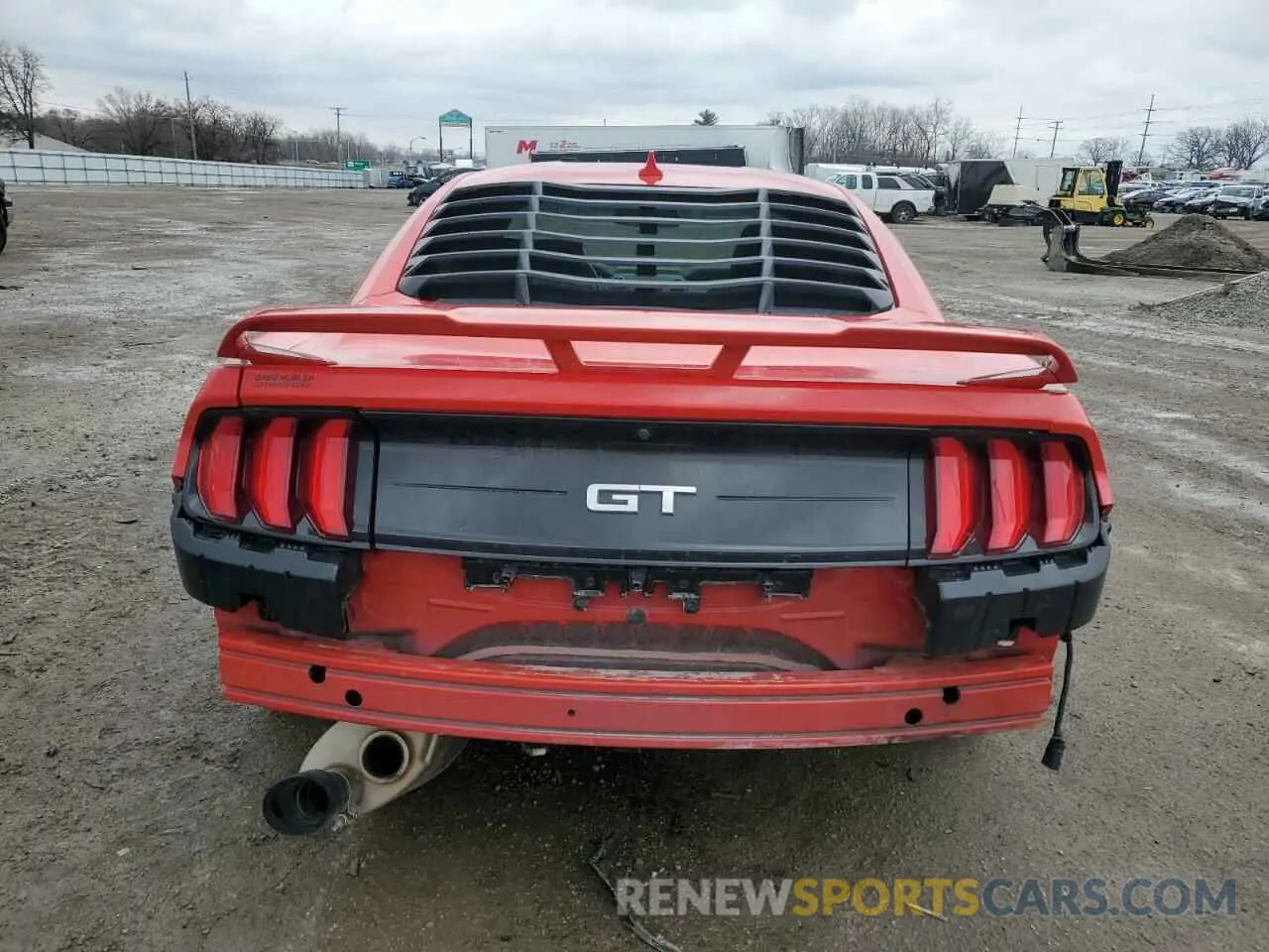 6 Фотография поврежденного автомобиля 1FA6P8CF6L5169585 FORD MUSTANG 2020