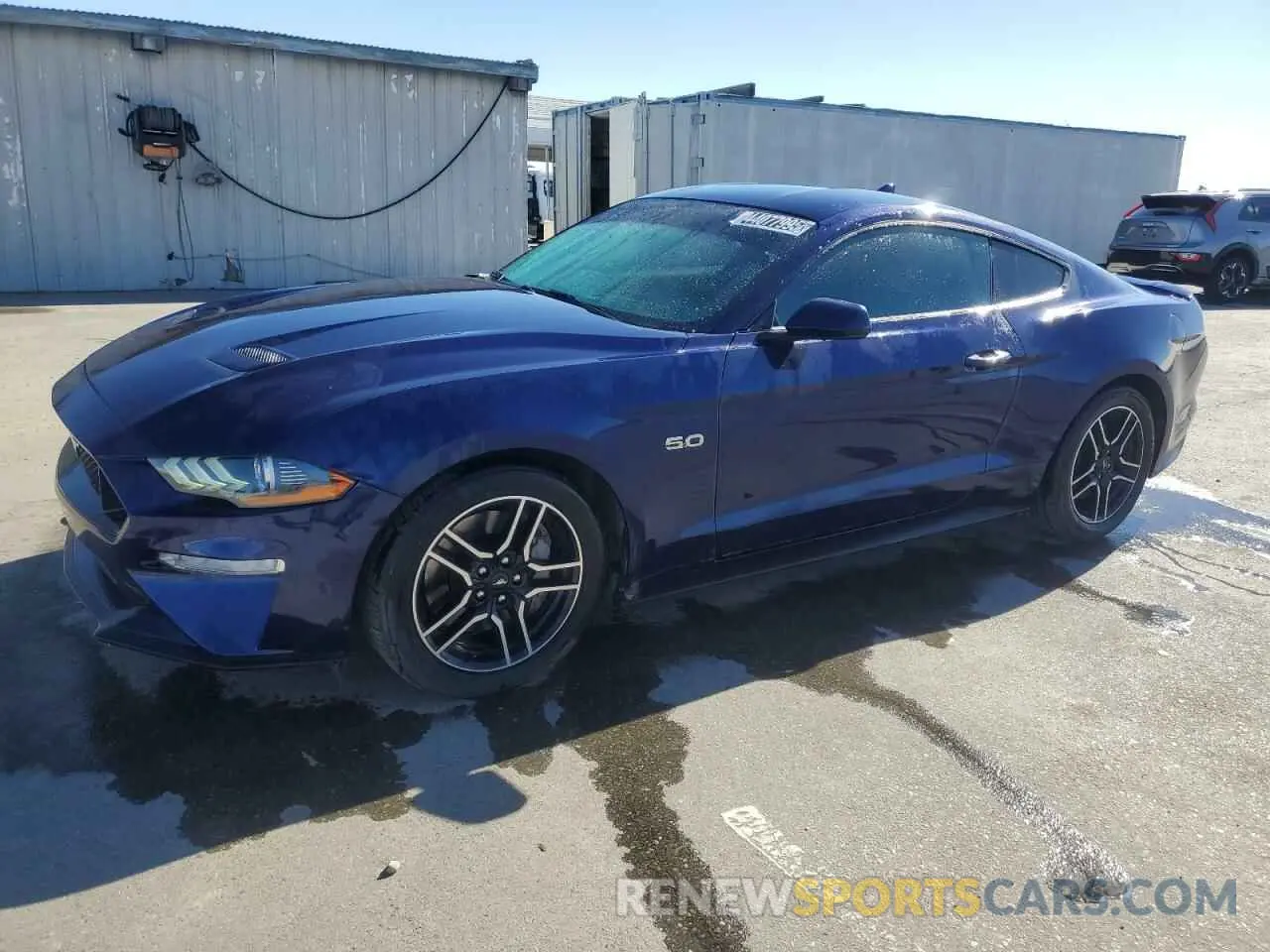 1 Фотография поврежденного автомобиля 1FA6P8CF6L5181445 FORD MUSTANG 2020