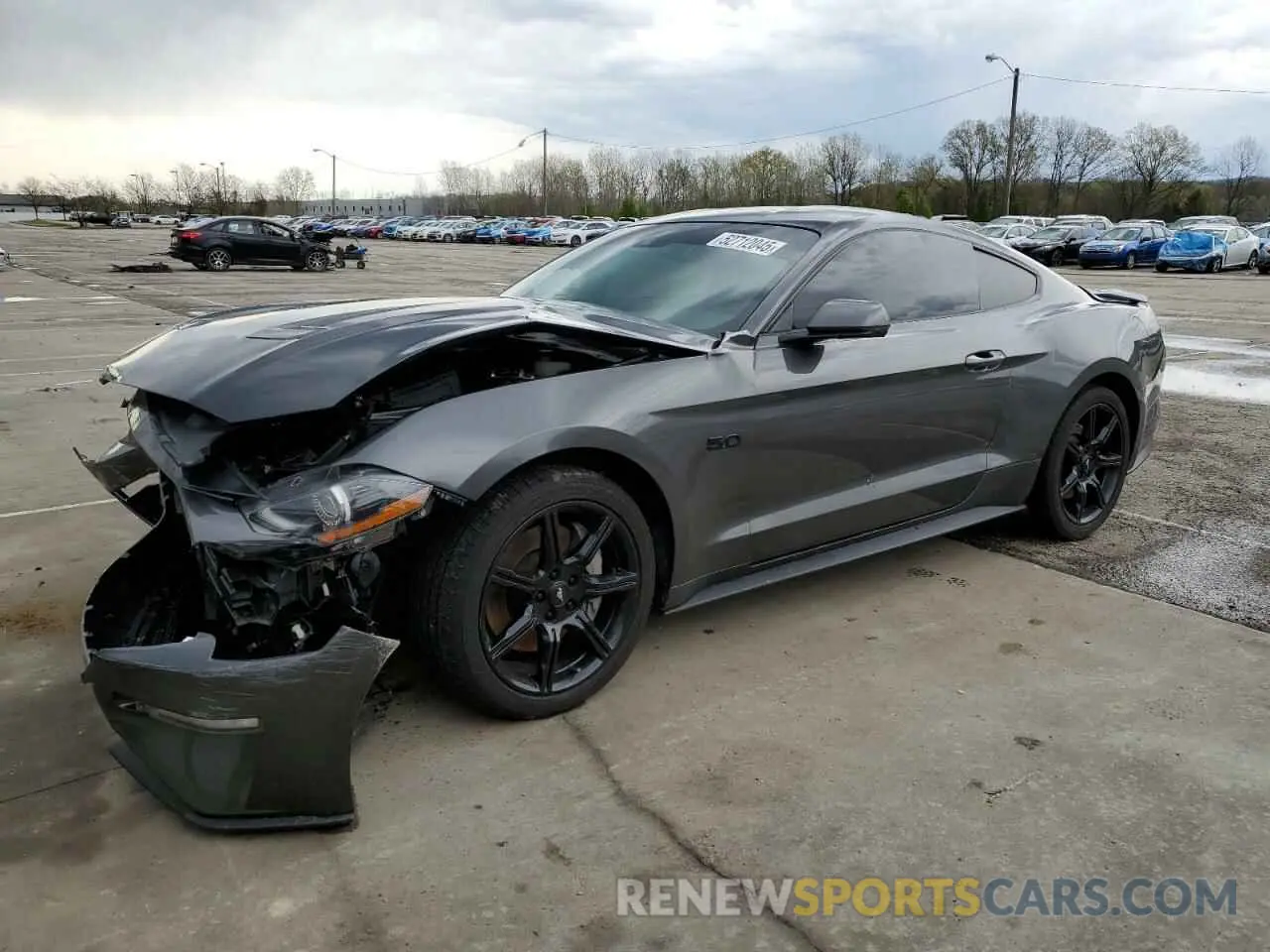1 Photograph of a damaged car 1FA6P8CF7L5126552 FORD MUSTANG 2020