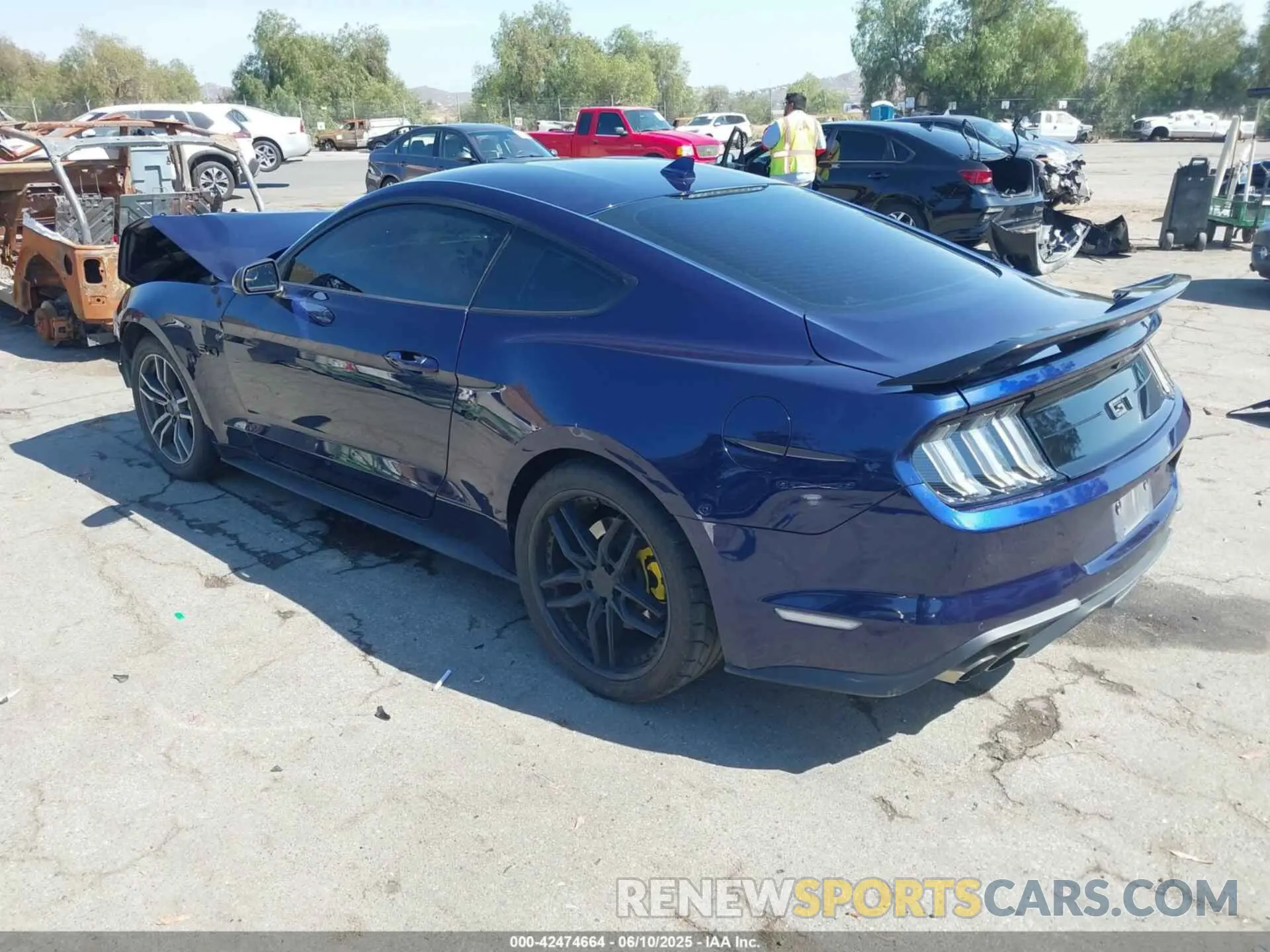 3 Photograph of a damaged car 1FA6P8CF7L5189263 FORD MUSTANG 2020