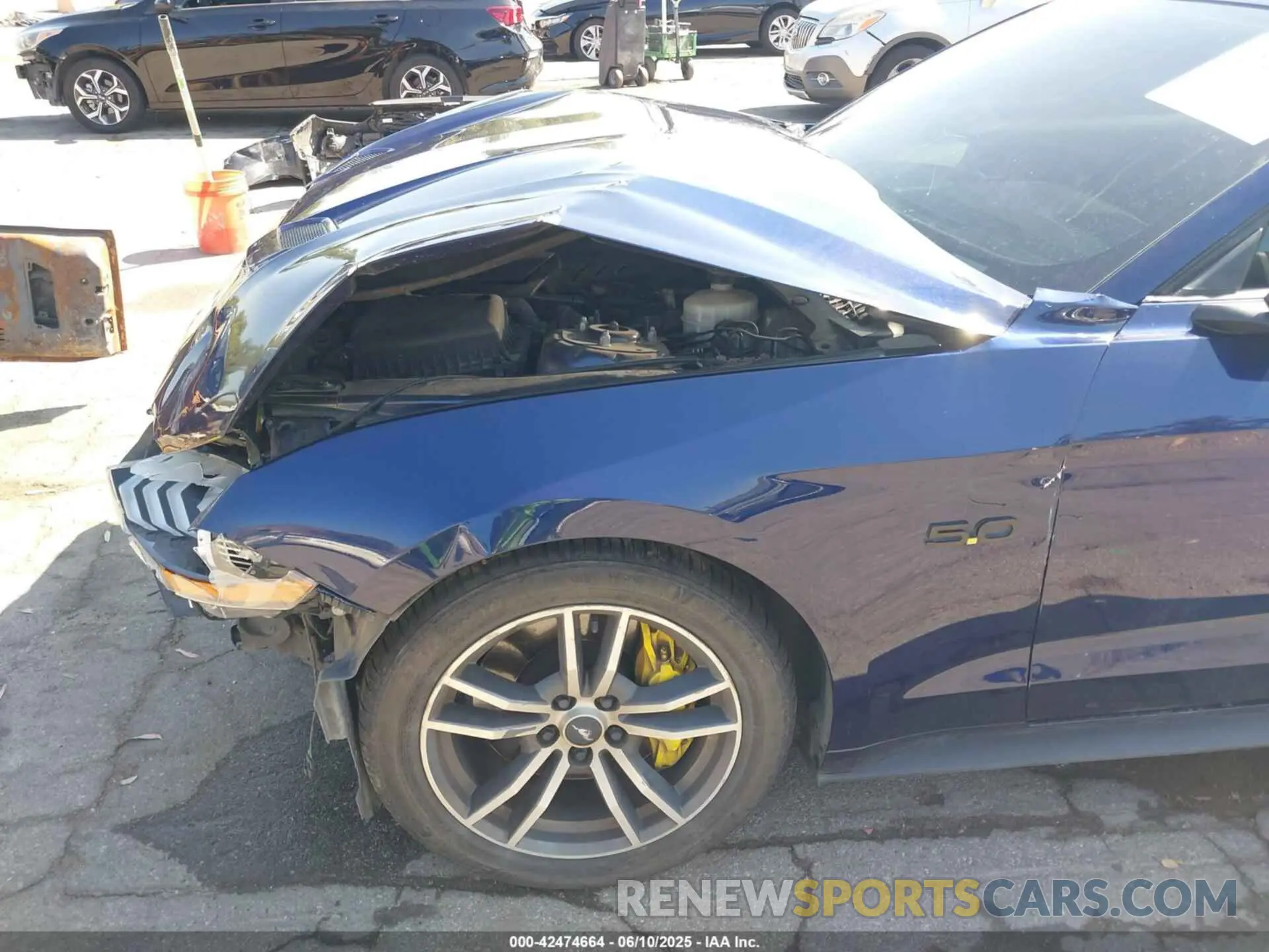6 Photograph of a damaged car 1FA6P8CF7L5189263 FORD MUSTANG 2020