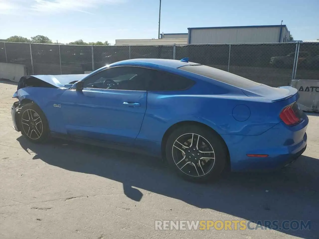 2 Фотография поврежденного автомобиля 1FA6P8CF8L5175338 FORD MUSTANG 2020