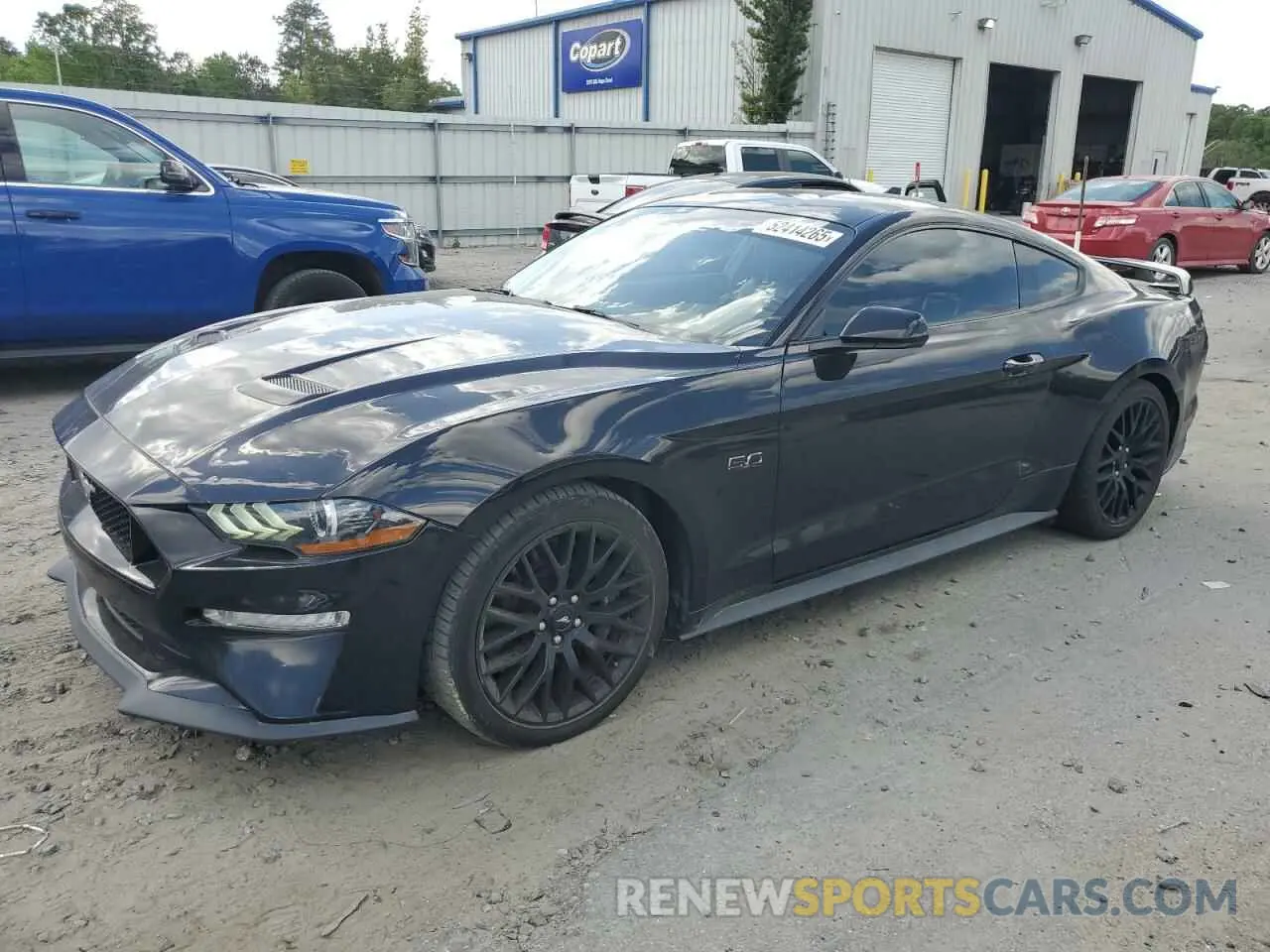 1 Фотография поврежденного автомобиля 1FA6P8CF9L5157690 FORD MUSTANG 2020