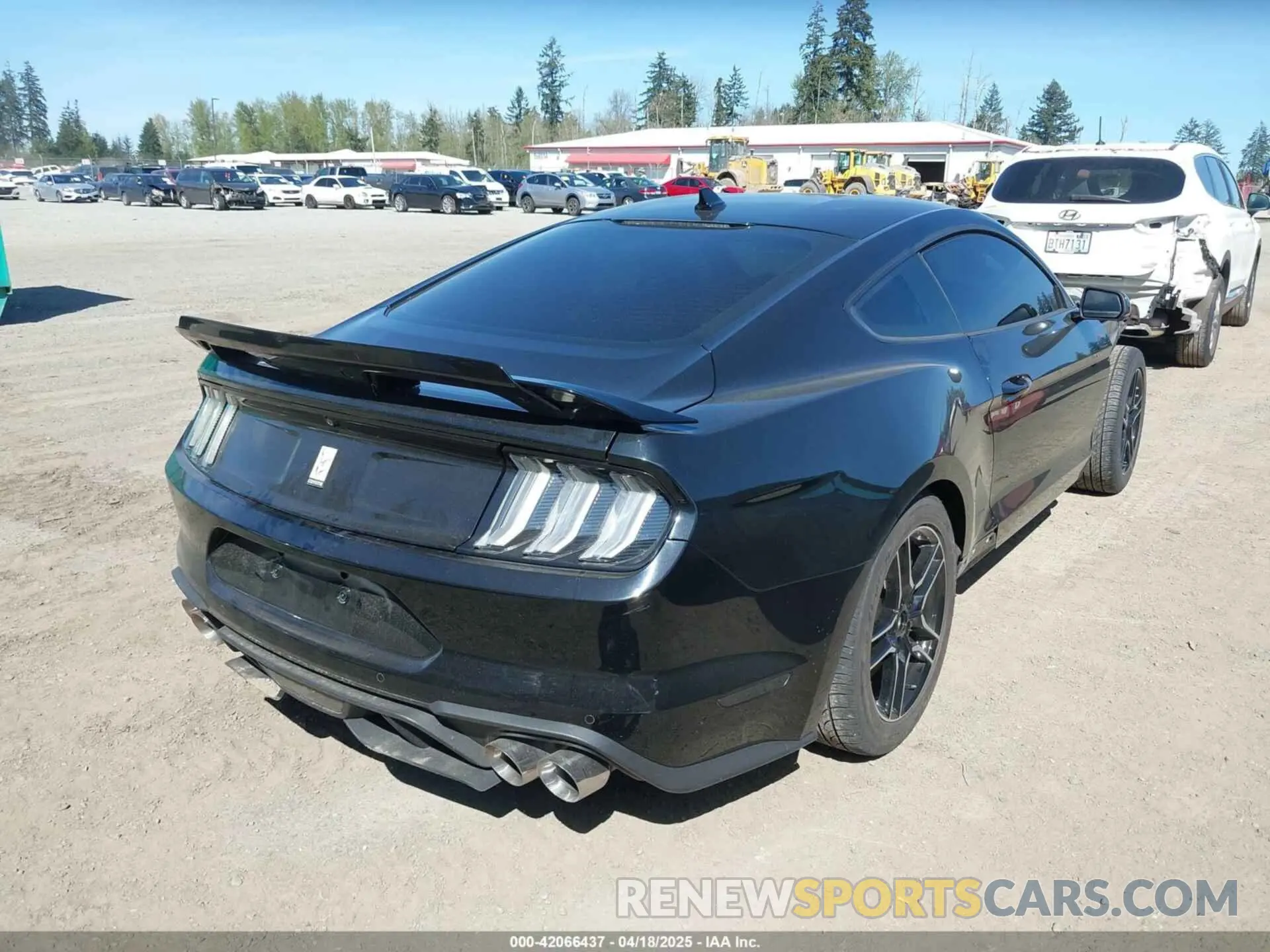 4 Фотография поврежденного автомобиля 1FA6P8CF9L5163585 FORD MUSTANG 2020