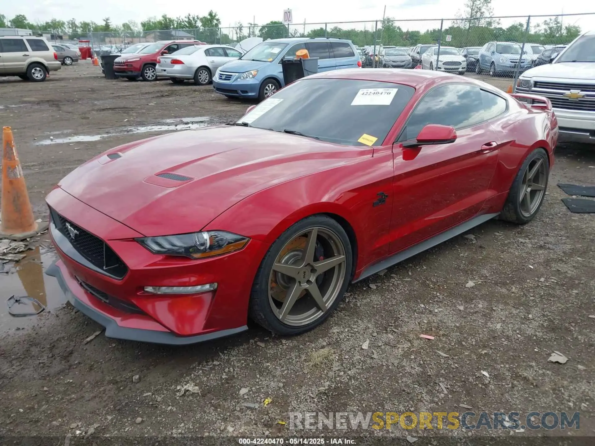2 Фотография поврежденного автомобиля 1FA6P8CF9L5169550 FORD MUSTANG 2020