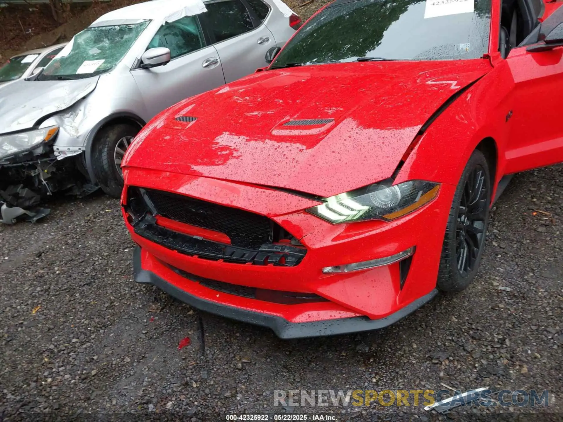 6 Фотография поврежденного автомобиля 1FA6P8CF9L5177857 FORD MUSTANG 2020