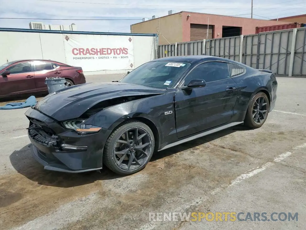 1 Фотография поврежденного автомобиля 1FA6P8CF9L5181701 FORD MUSTANG 2020
