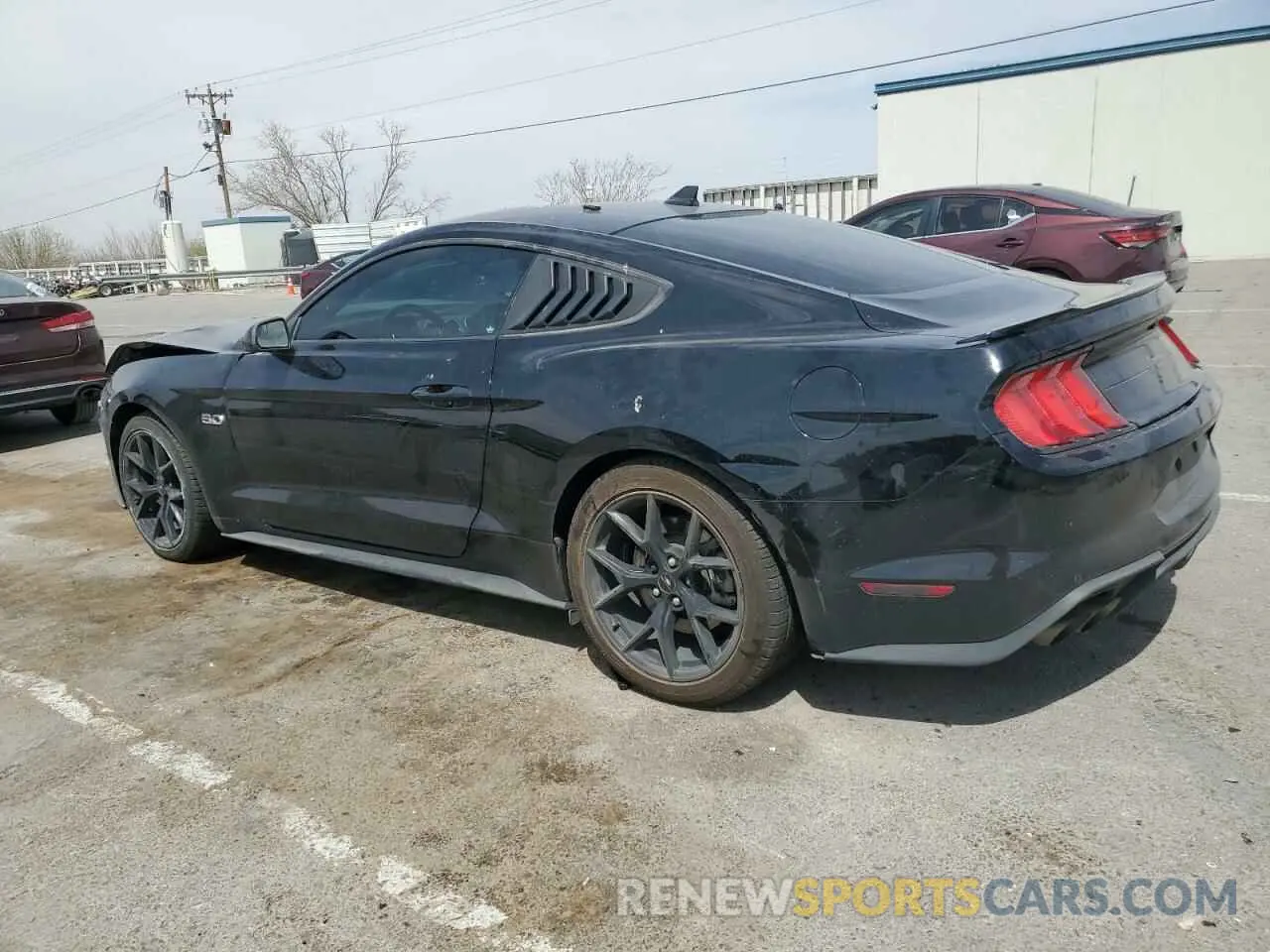 2 Фотография поврежденного автомобиля 1FA6P8CF9L5181701 FORD MUSTANG 2020