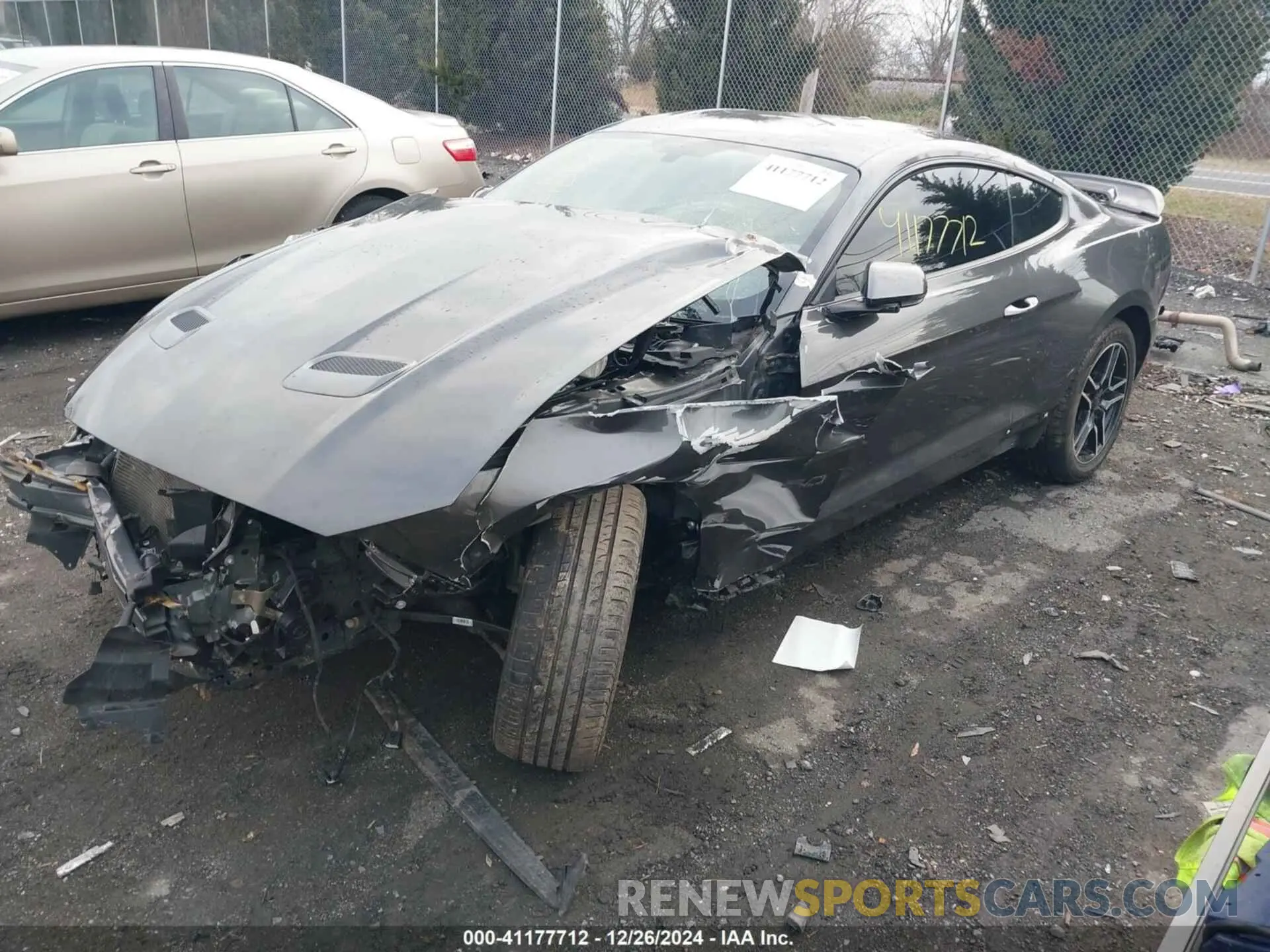 2 Photograph of a damaged car 1FA6P8CFXL5118705 FORD MUSTANG 2020