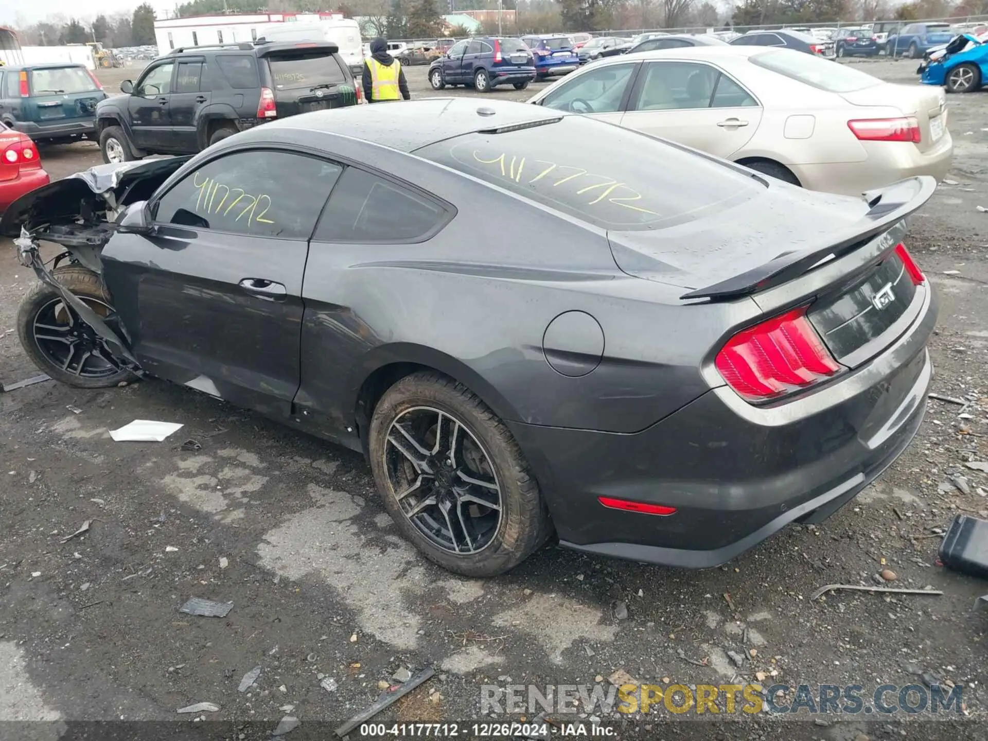 3 Photograph of a damaged car 1FA6P8CFXL5118705 FORD MUSTANG 2020