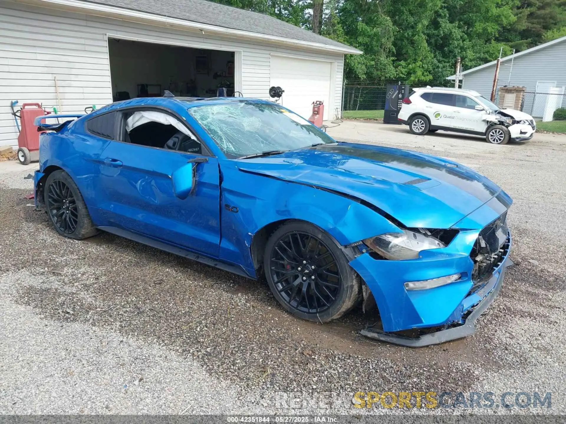 1 Фотография поврежденного автомобиля 1FA6P8CFXL5162378 FORD MUSTANG 2020