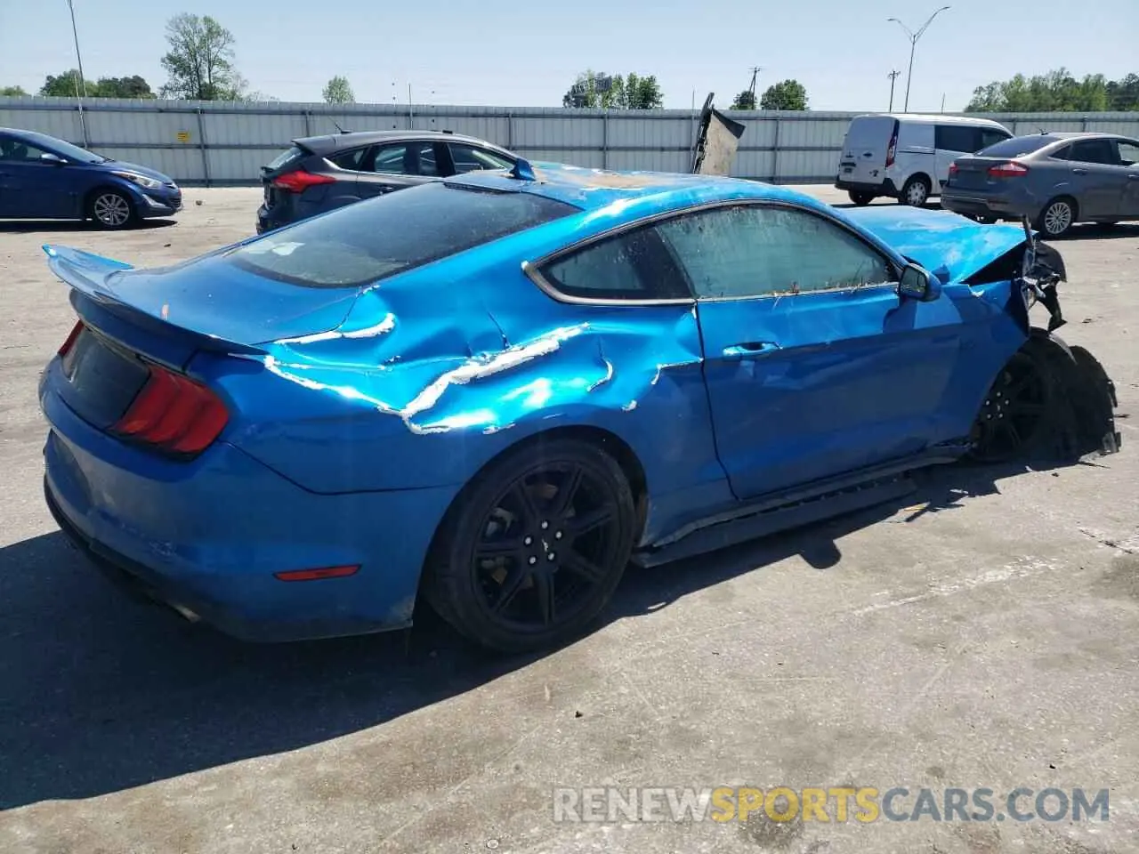 3 Photograph of a damaged car 1FA6P8CFXL5174241 FORD MUSTANG 2020