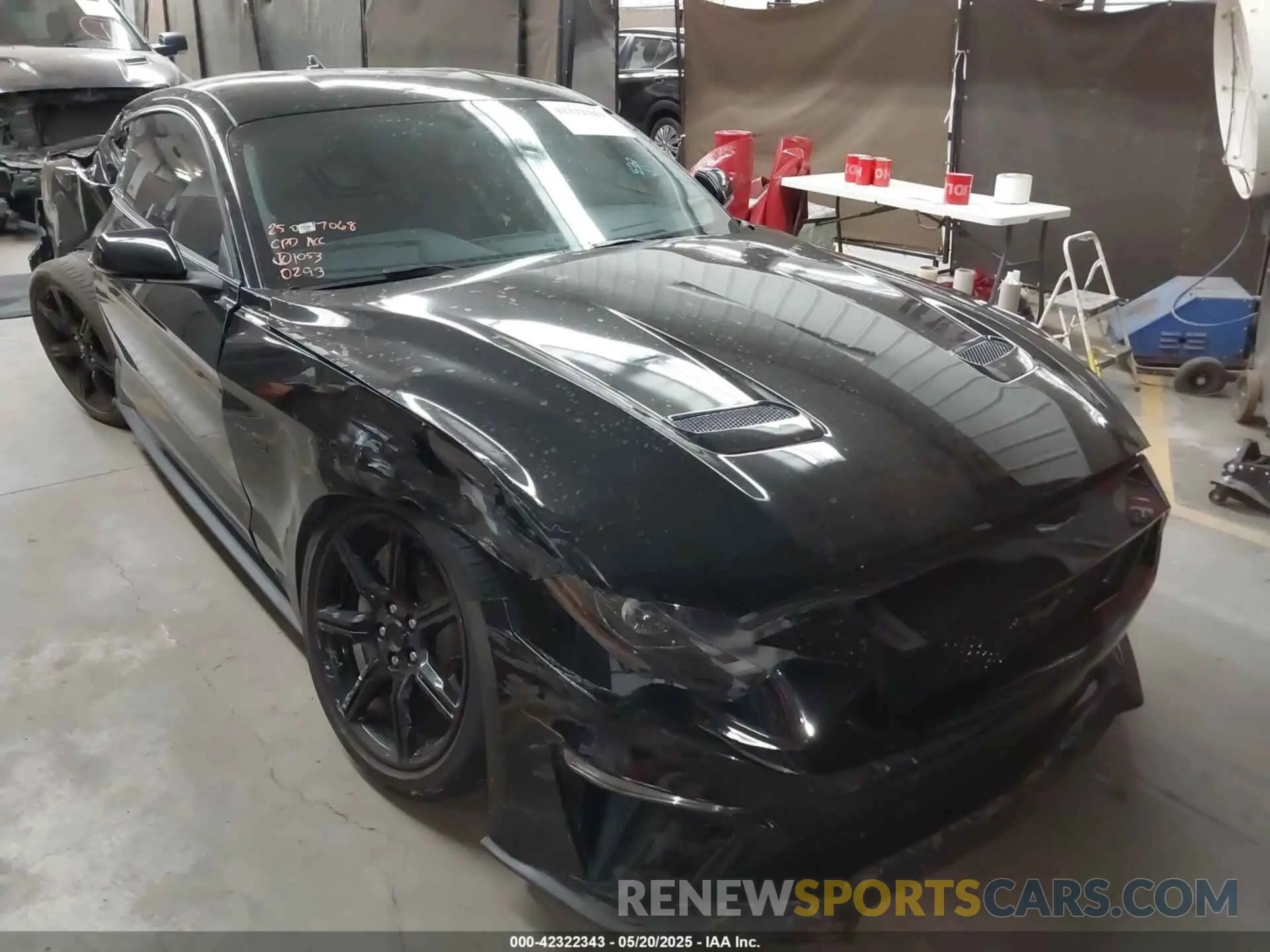 1 Photograph of a damaged car 1FA6P8CFXL5190293 FORD MUSTANG 2020