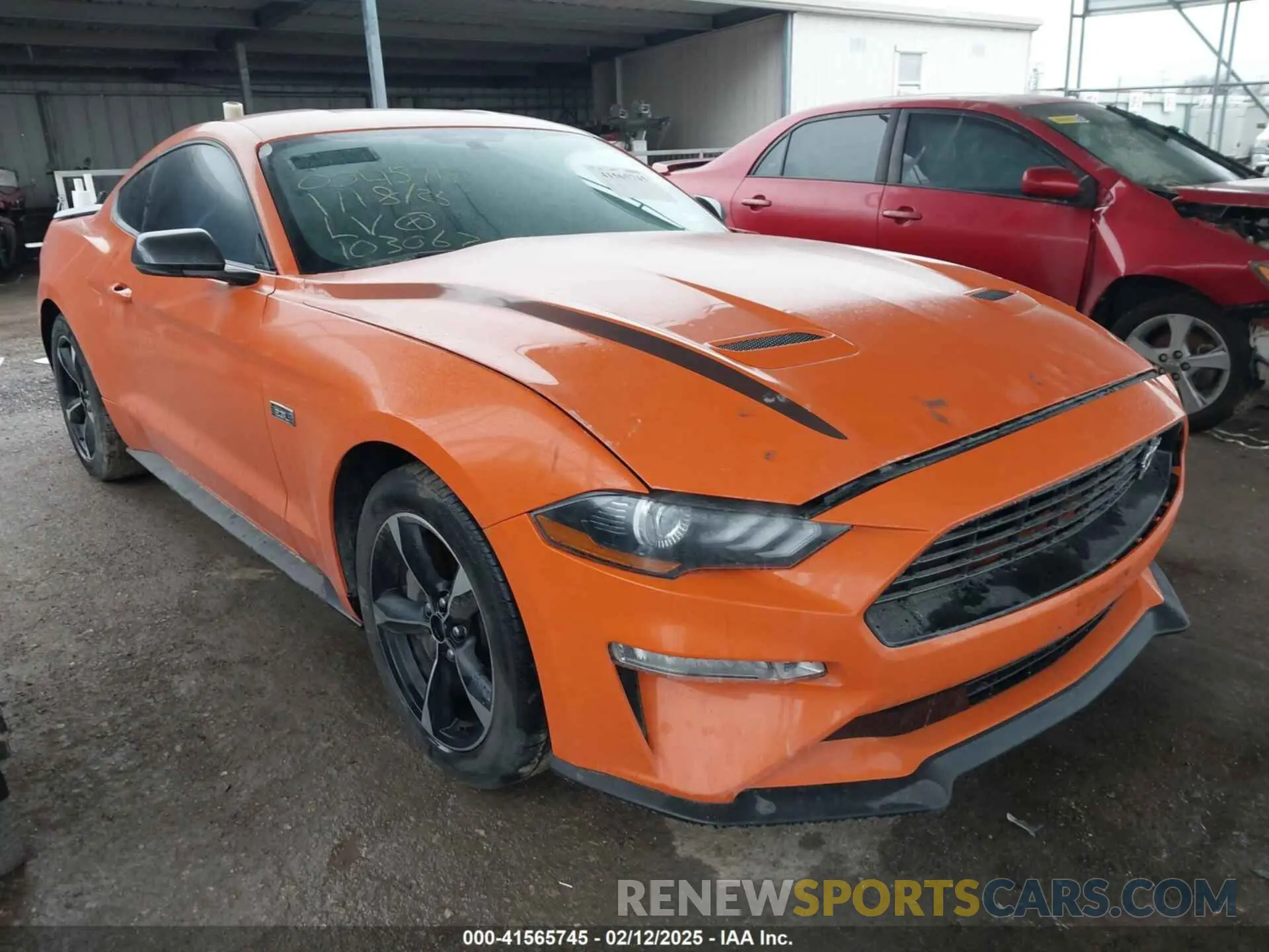 1 Фотография поврежденного автомобиля 1FA6P8TD8L5103067 FORD MUSTANG 2020
