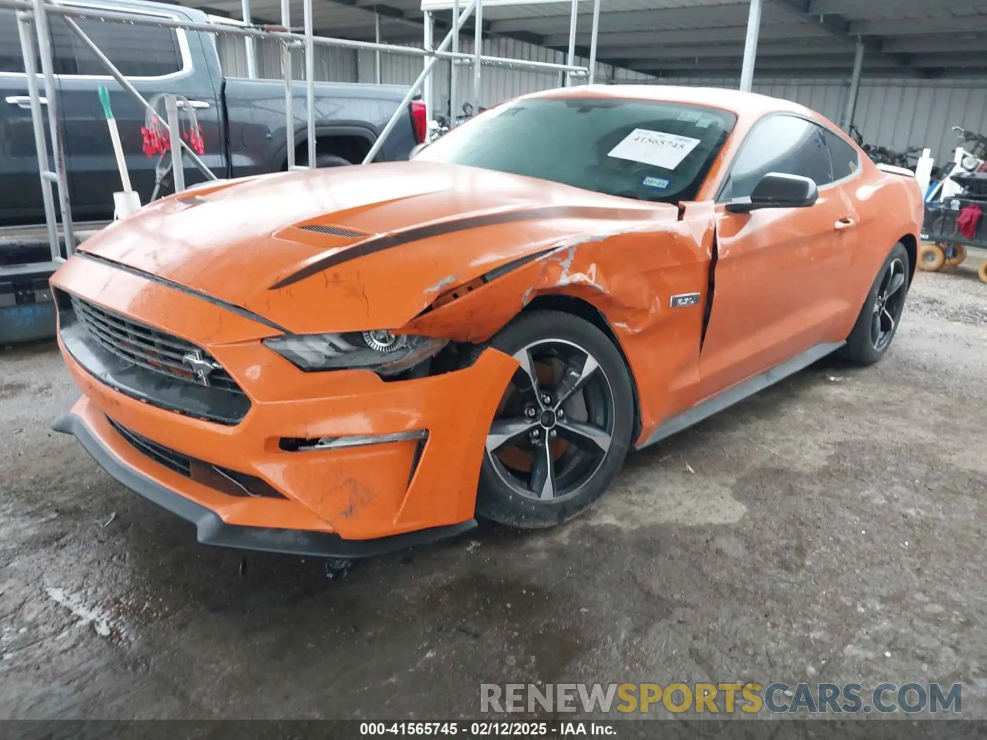 2 Фотография поврежденного автомобиля 1FA6P8TD8L5103067 FORD MUSTANG 2020