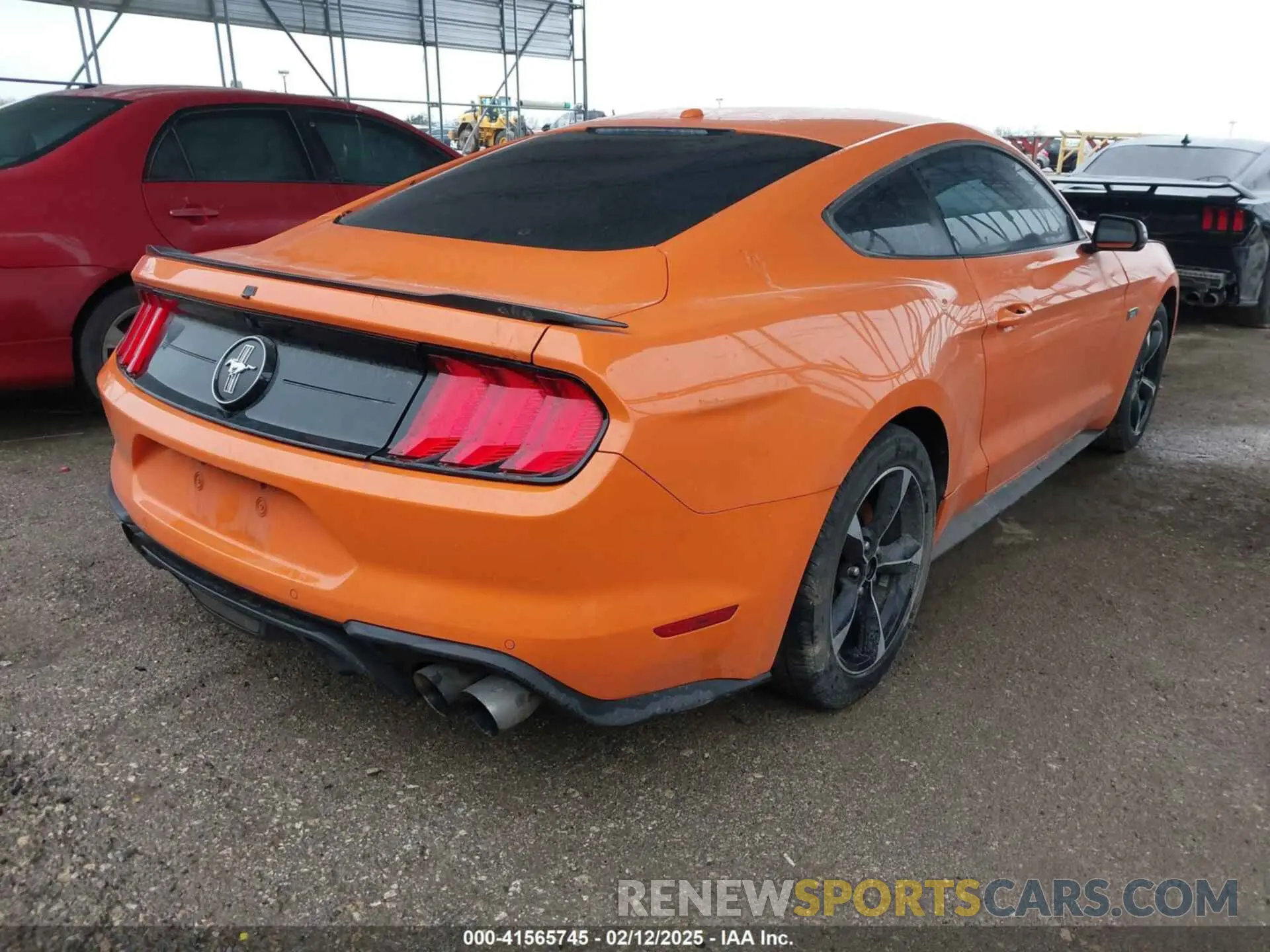 4 Фотография поврежденного автомобиля 1FA6P8TD8L5103067 FORD MUSTANG 2020
